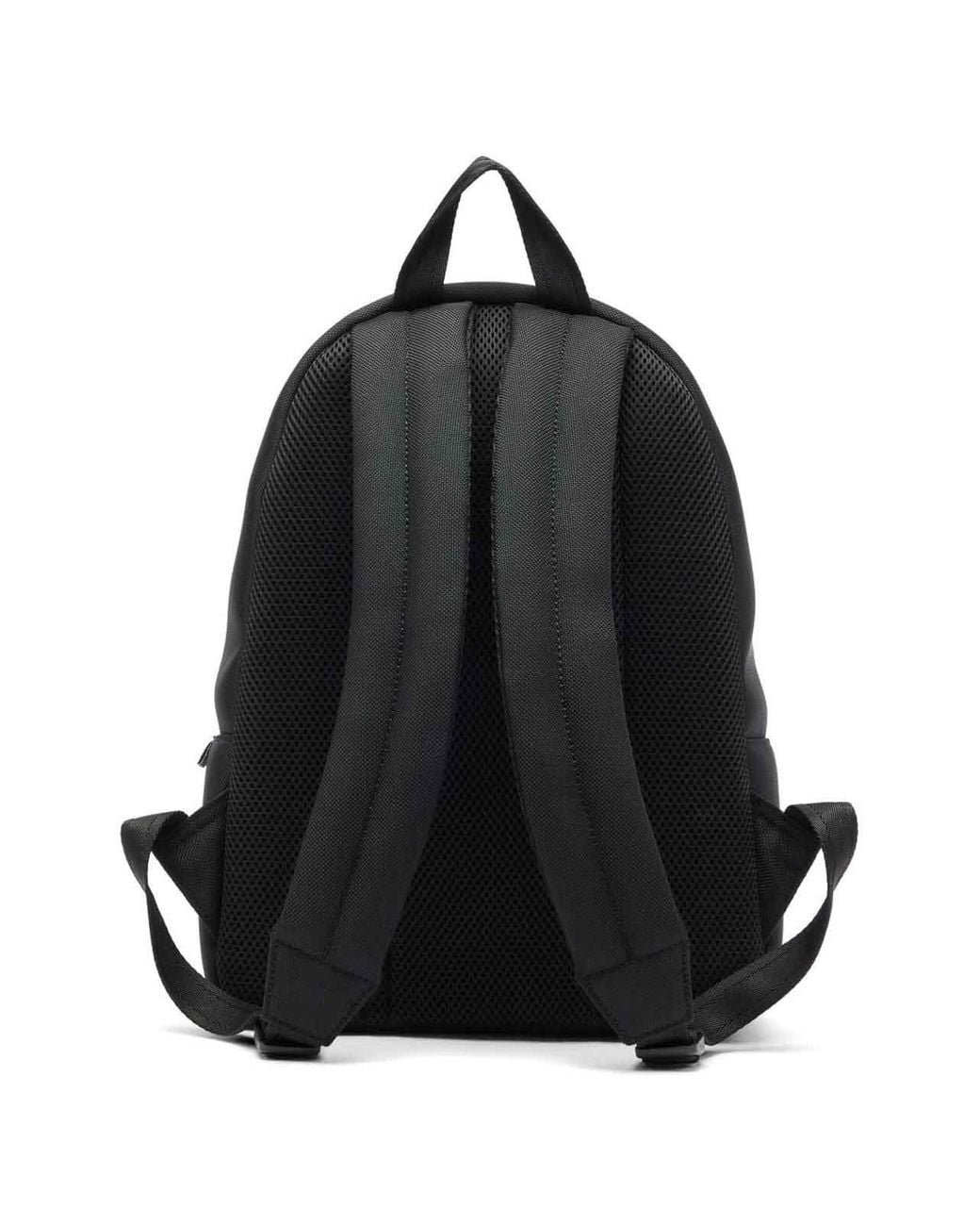 DIESEL Black Backpack With Front Pocket for men