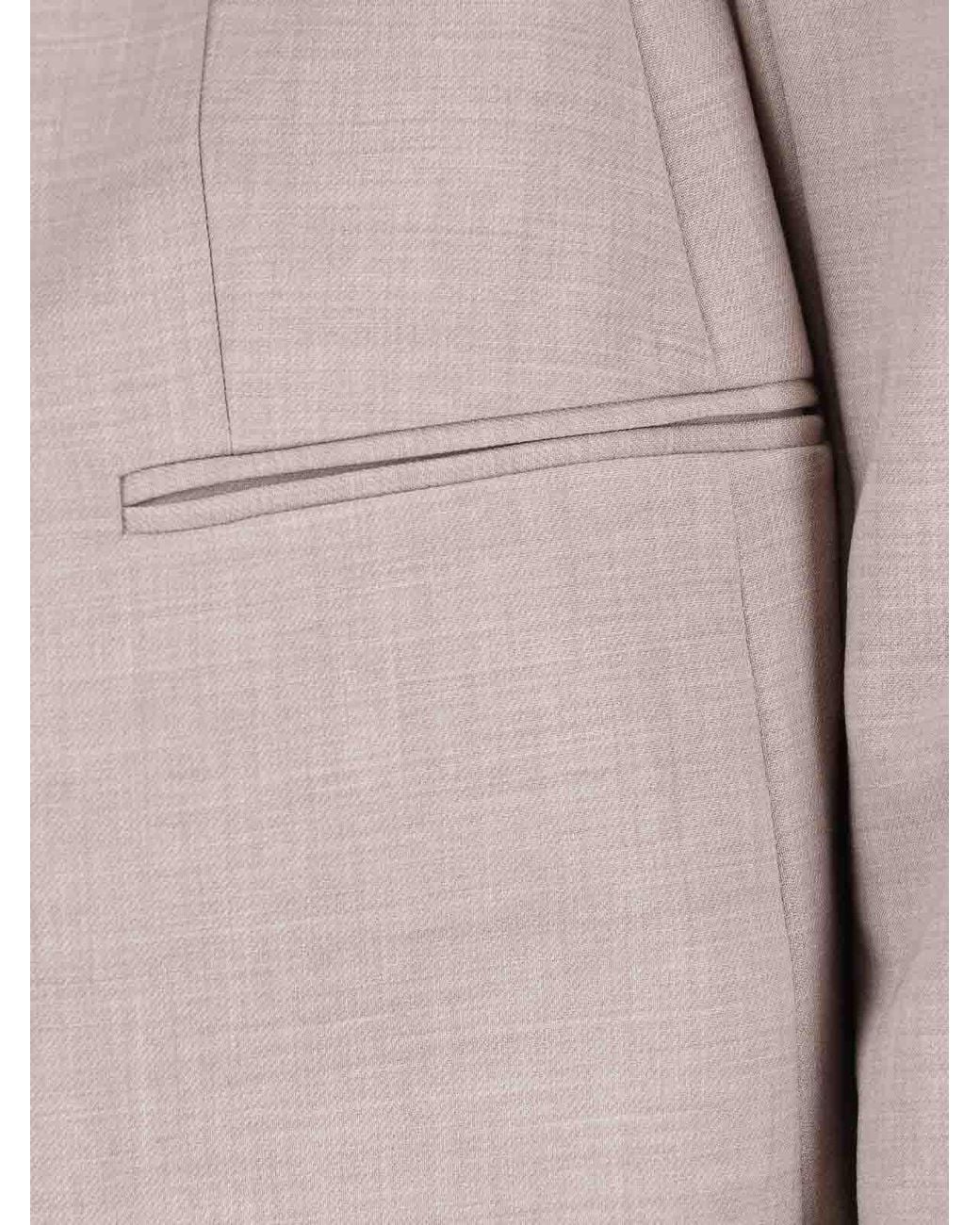 Calvin Klein Pink Single-Breasted Blazer