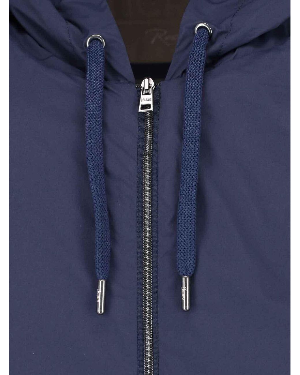 Giacca Cappuccio di Herno in Blue da Uomo