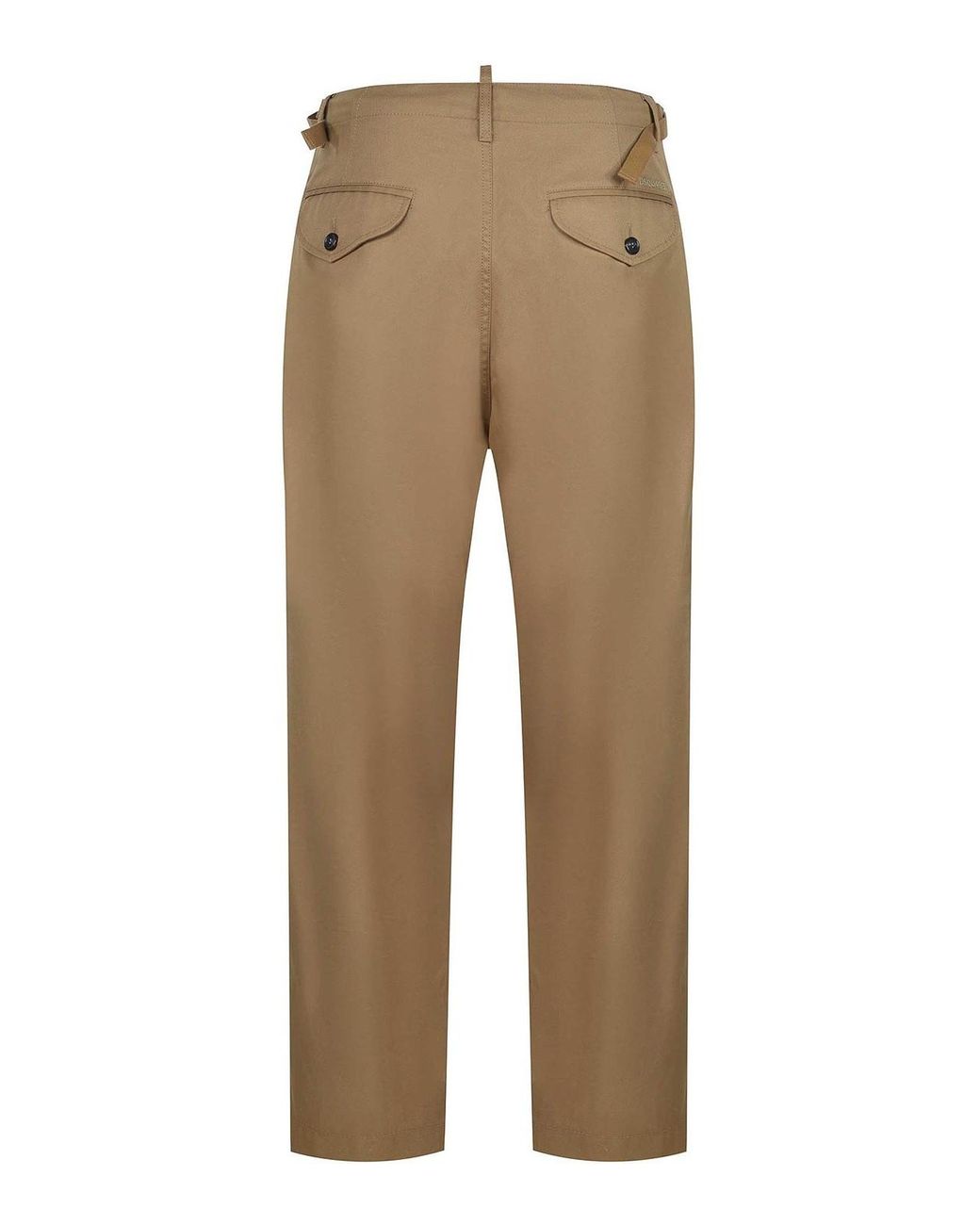DSquared² Natural Trousers Made Of Cotton for men