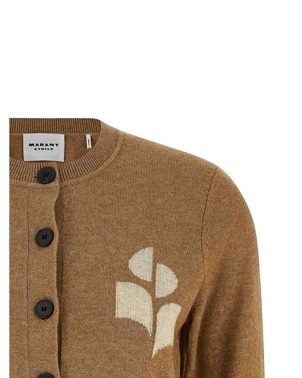 Isabel Marant Green Newton Cardigan