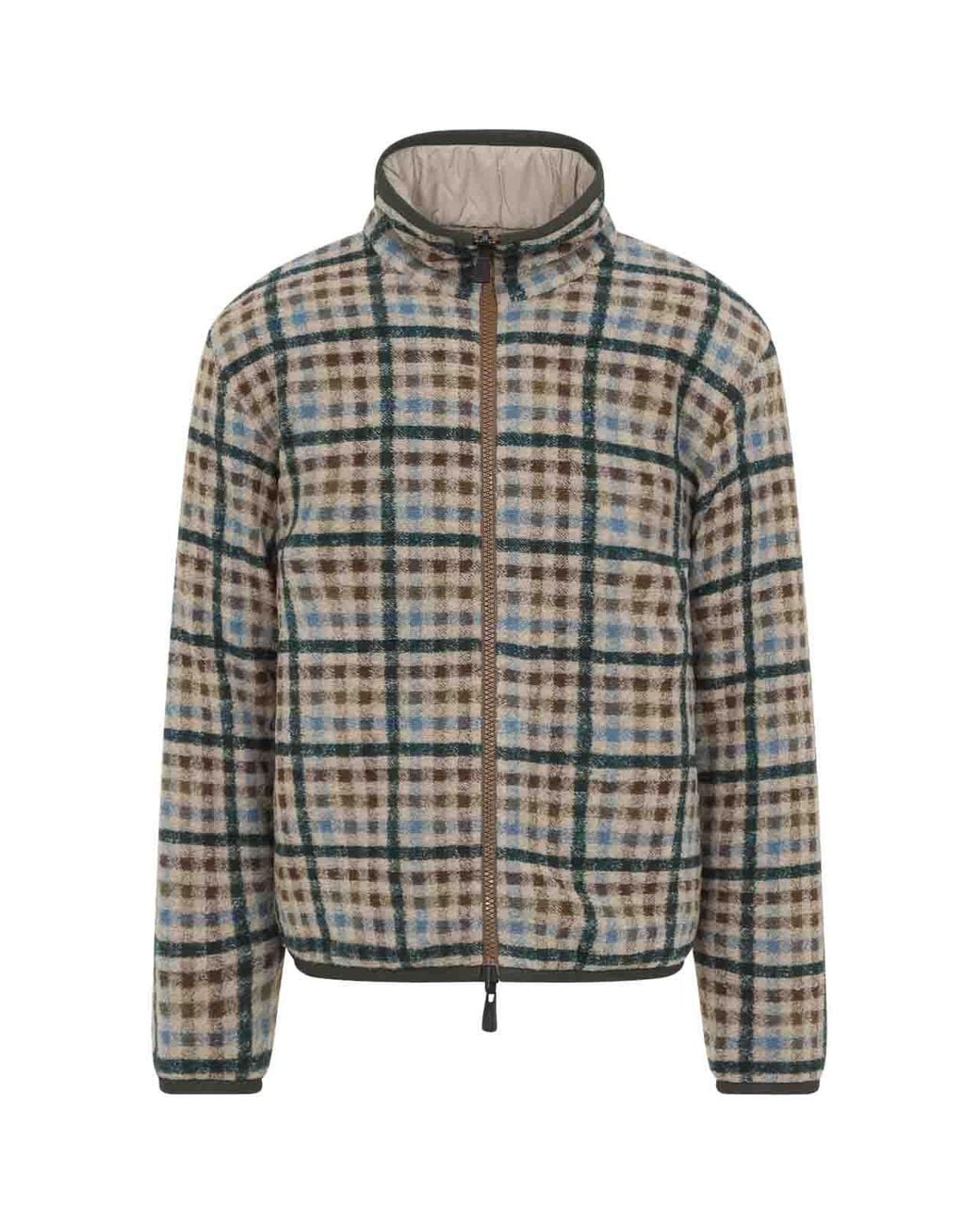Moncler Natural Grenoble Zip Up Cardigan Jacket for men