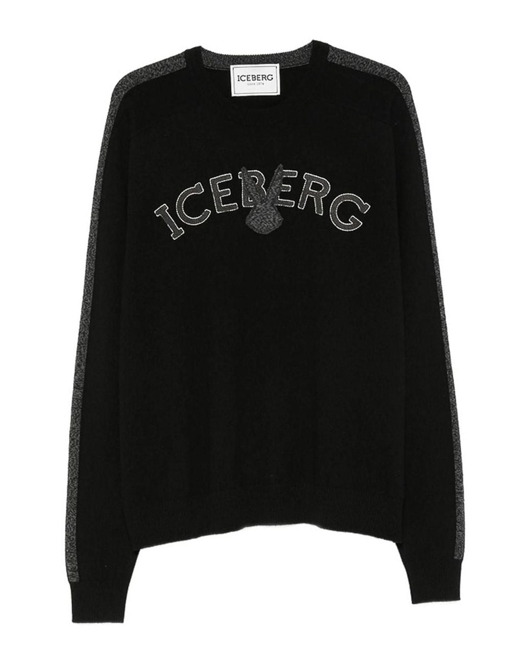 Iceberg Black Sweater for men