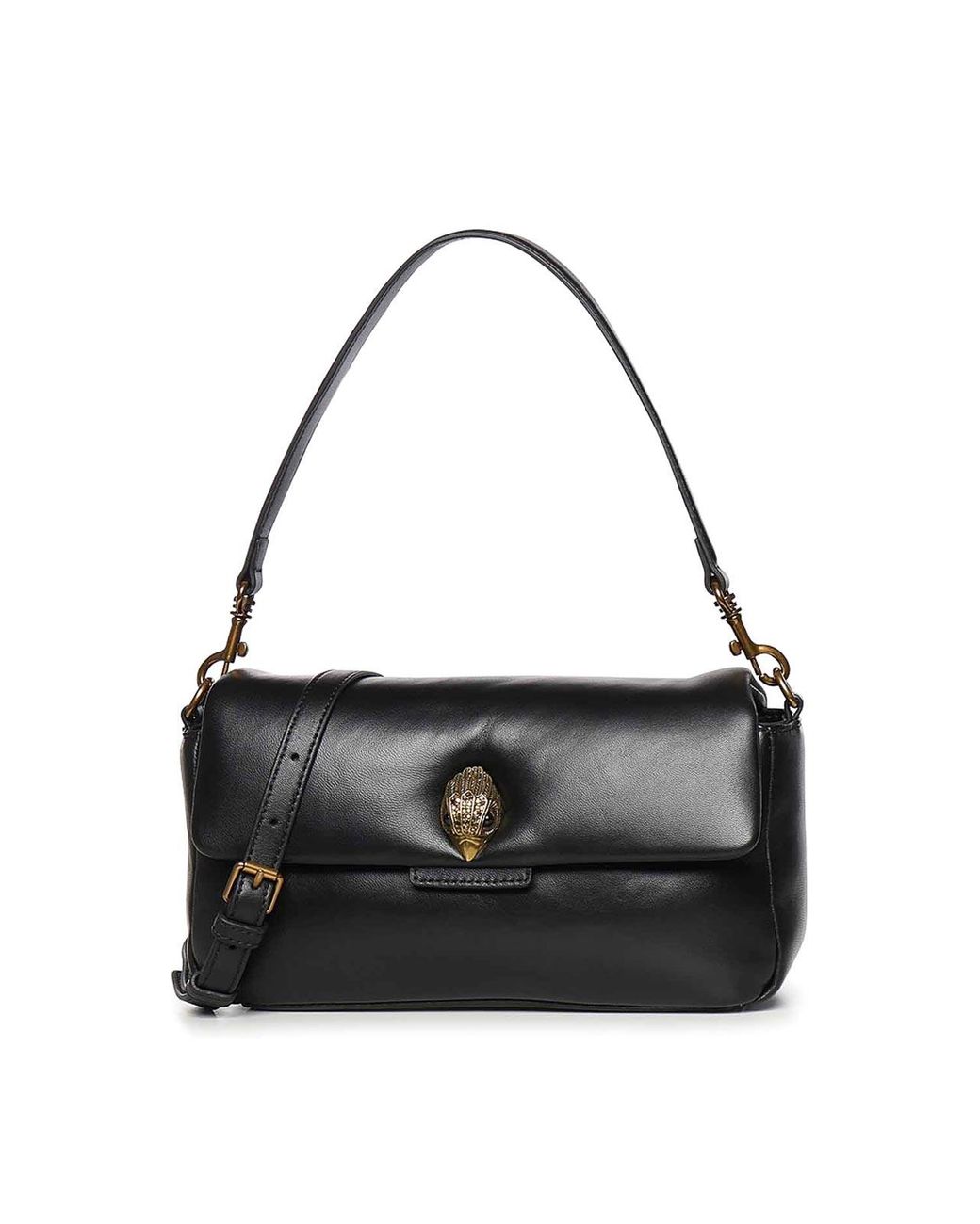 Kurt Geiger Black Oxford Shoulder Bag