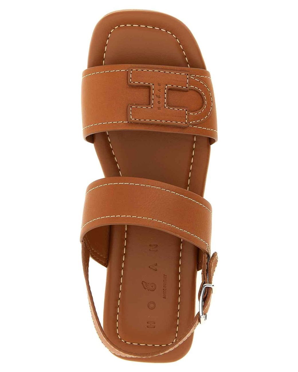 Hogan Brown Ogan 685 Sandals