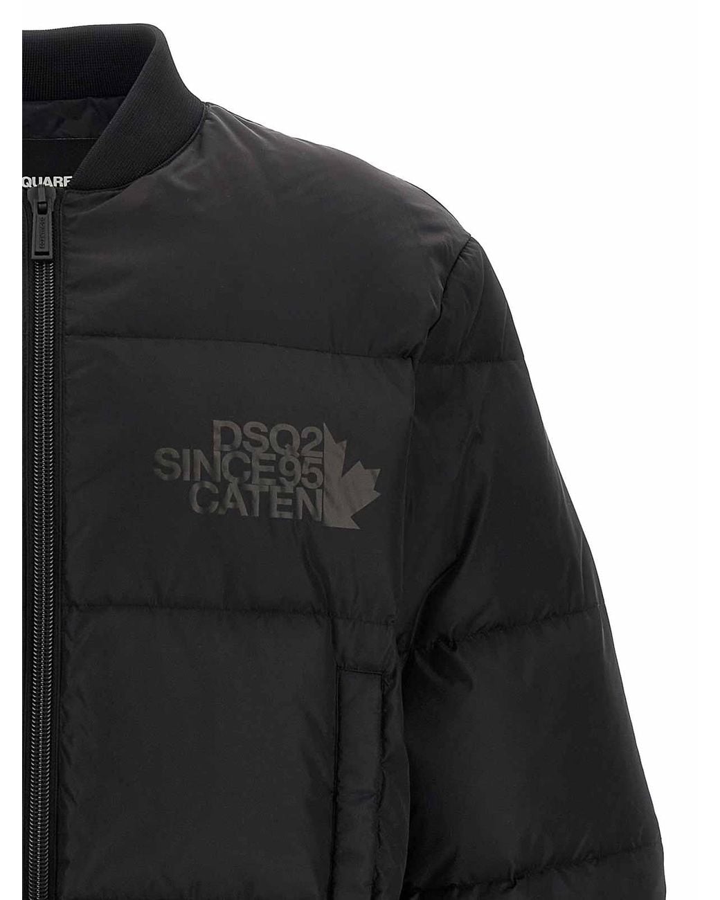 Chaqueta Bomber DSquared² de hombre de color Black
