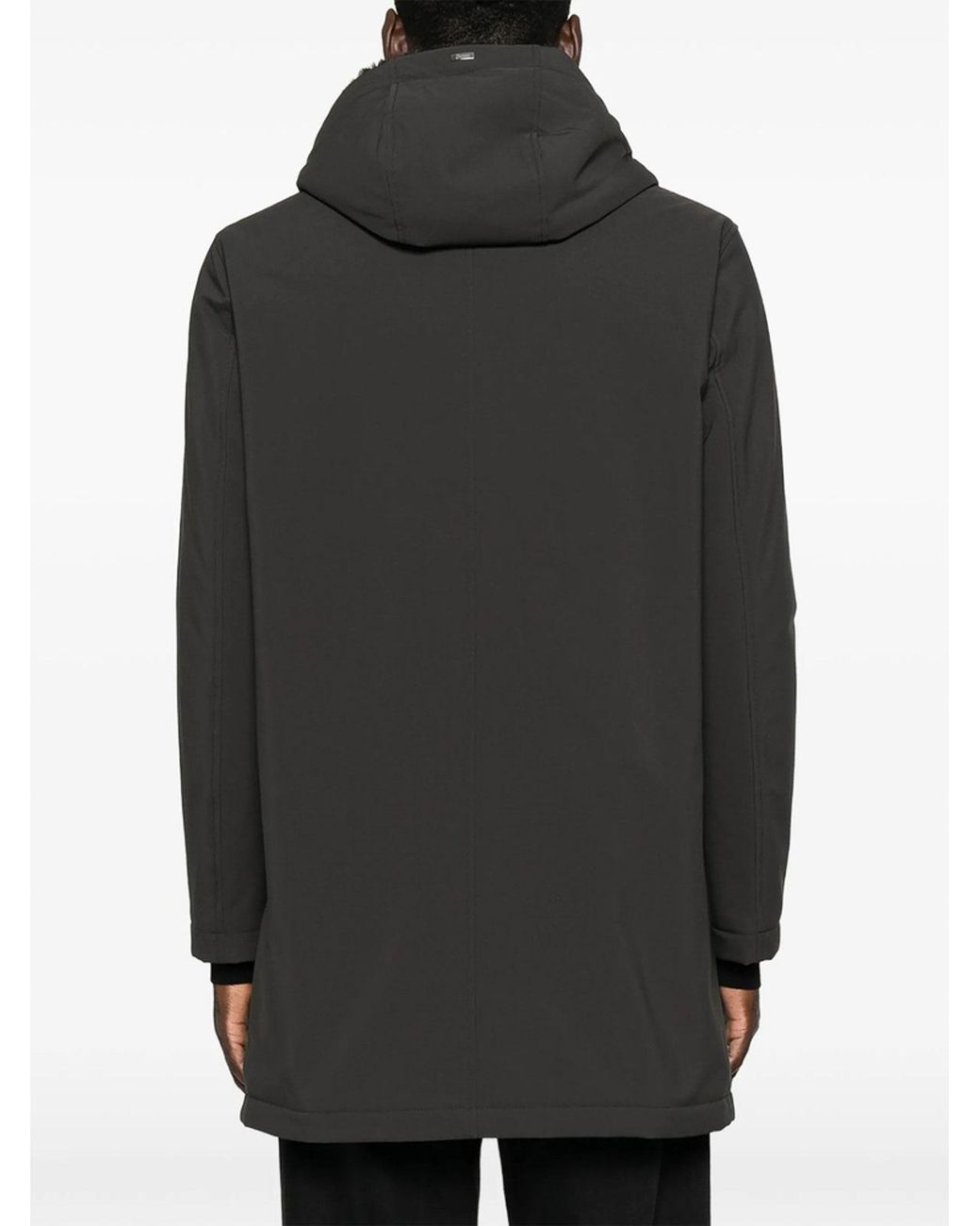 Herno Black Outerwear for men