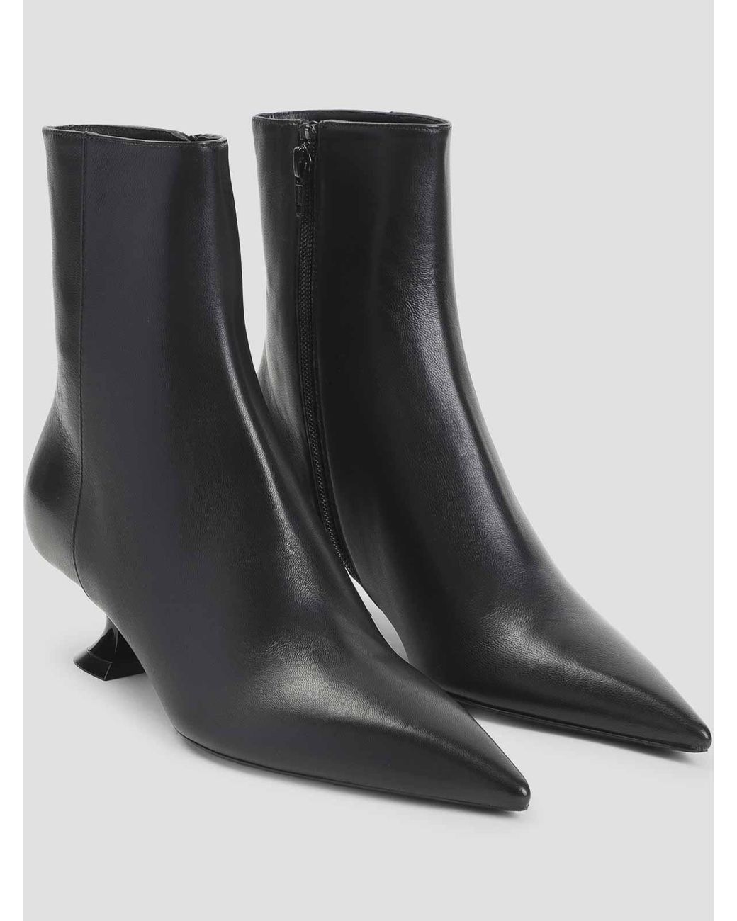 Lanvin Black Heeled Boots