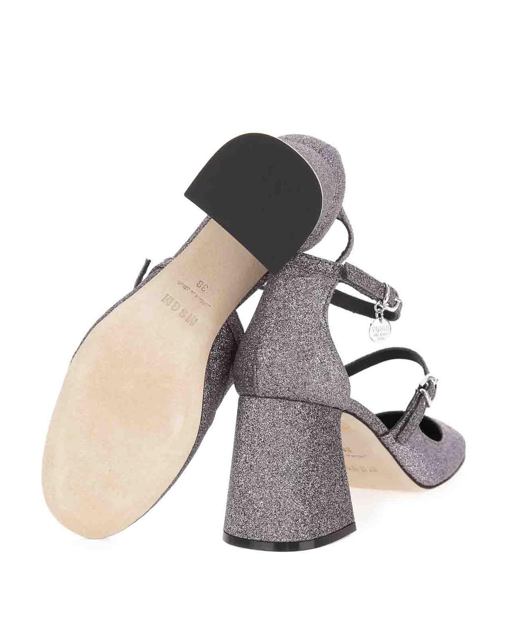 Pompa Glitterata di MSGM in White