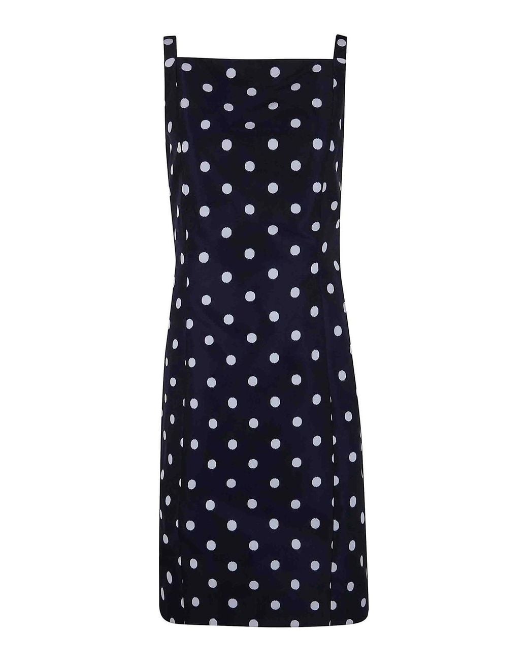 Patou Blue Pencil Midi Dress