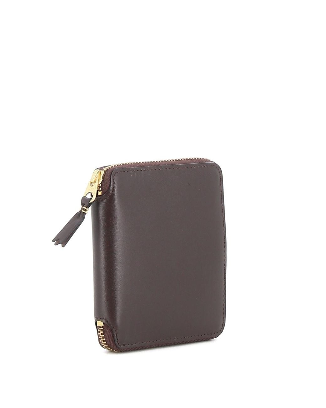 Comme des Garçons Brown Zip-Around Wallet for men