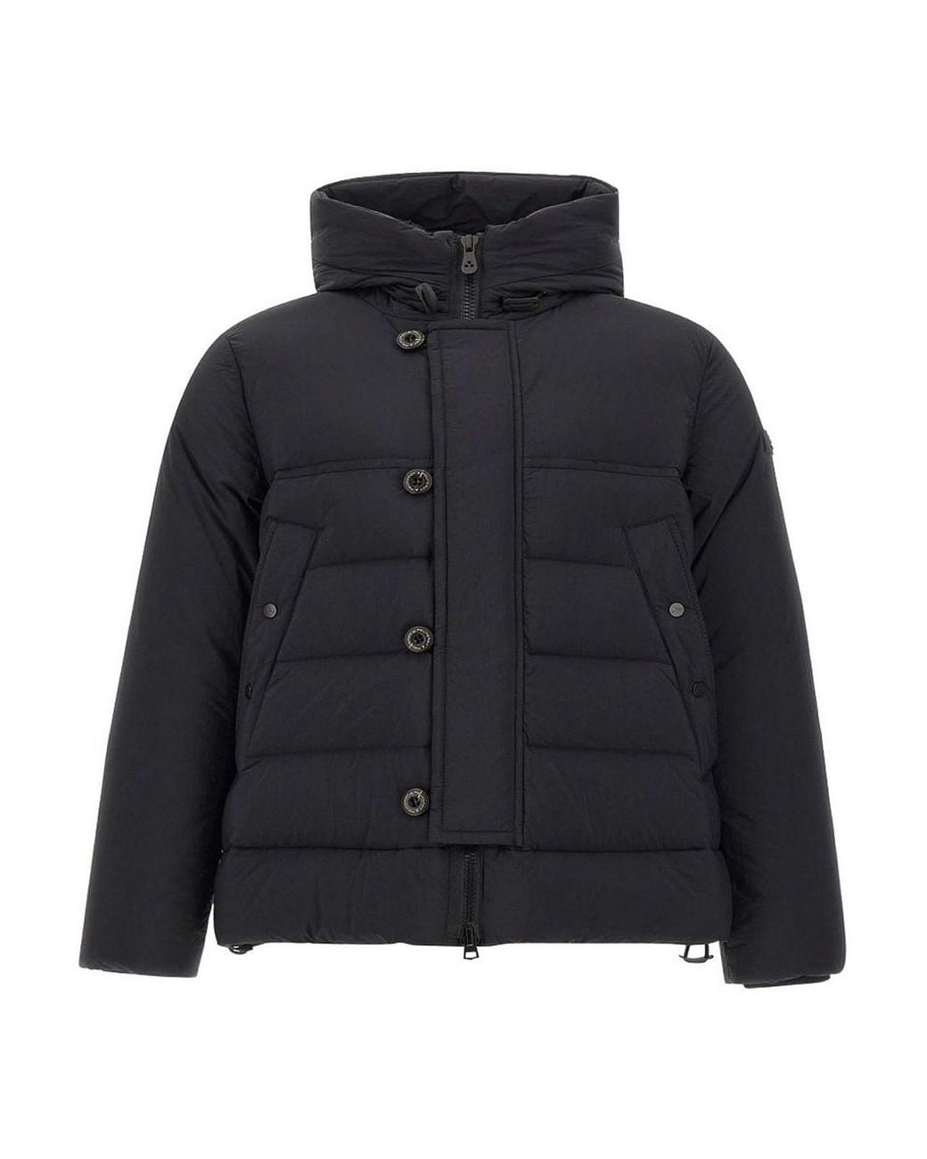Peuterey Black Short Technical Jacket for men