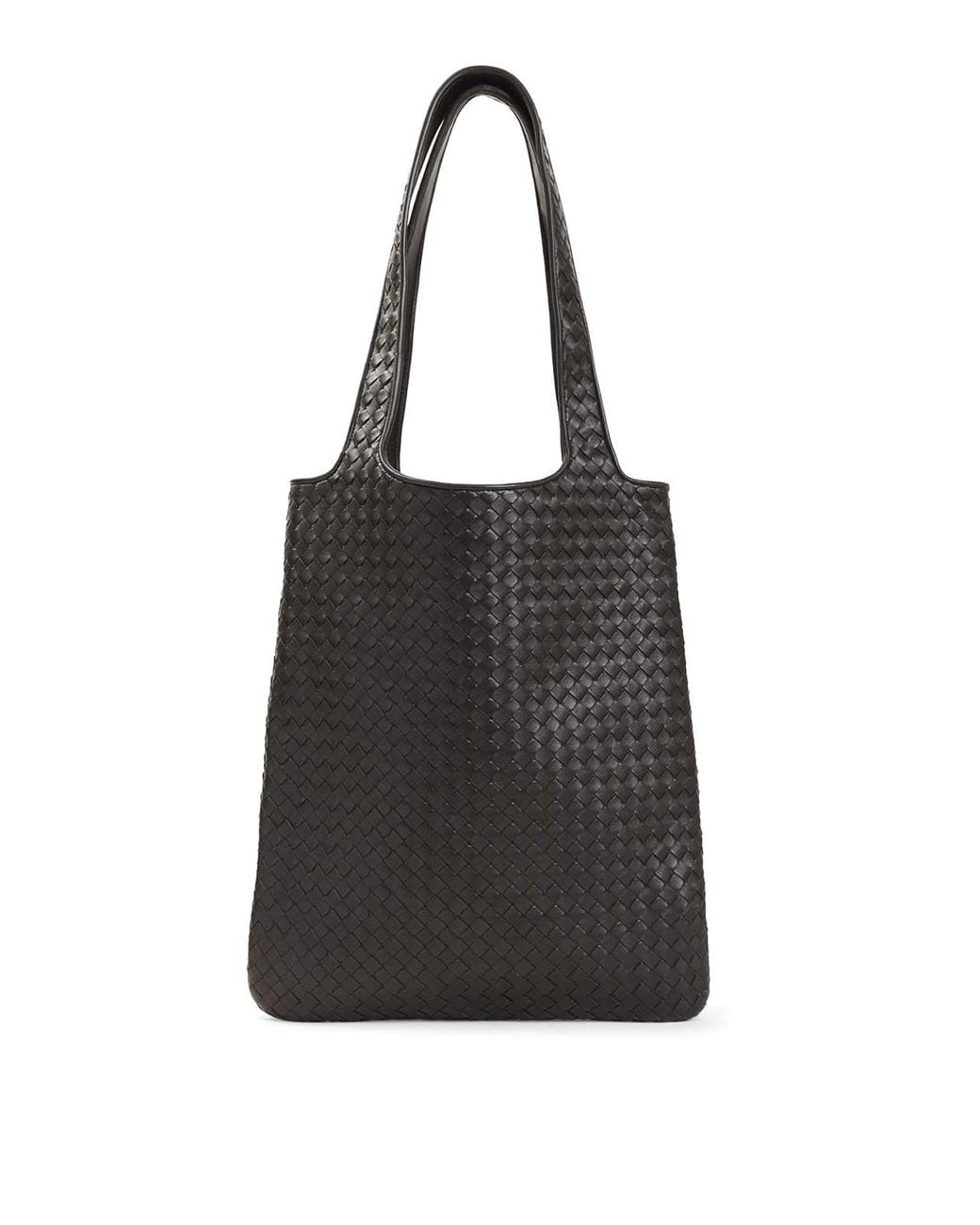 Bottega Veneta Black Veneto Intrecciato Tote