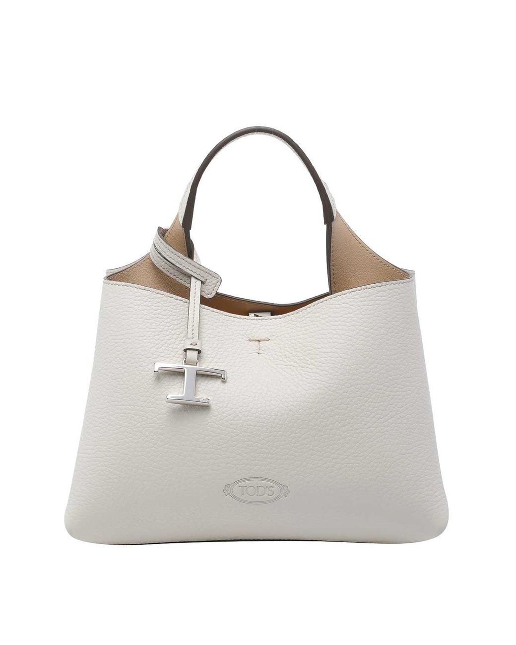 Tod's Gray Micro Leather Bag