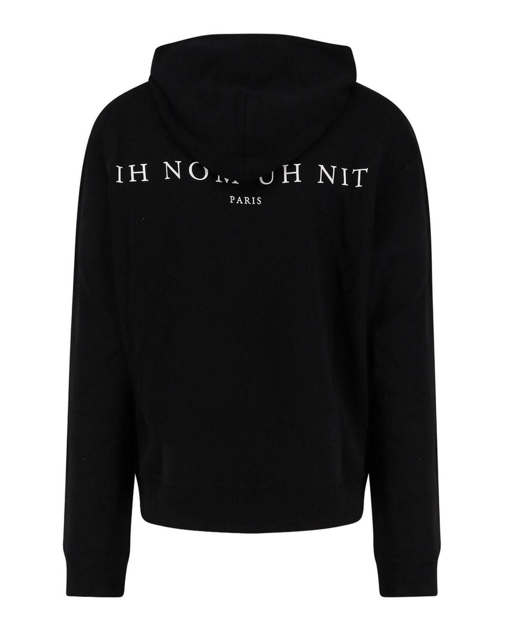 Ih Nom Uh Nit Black Cotton Sweatshirt for men