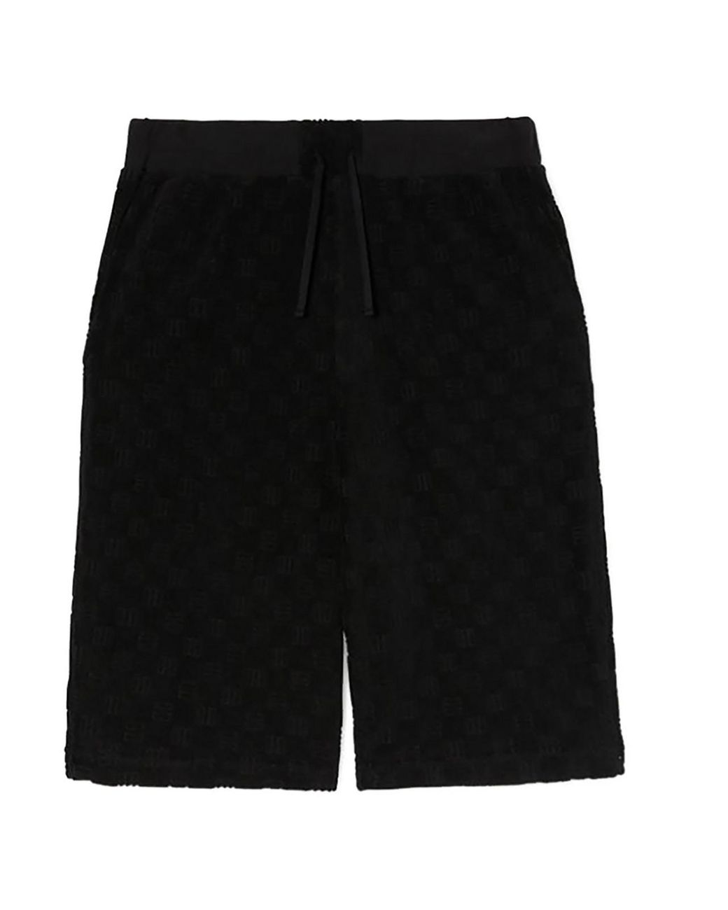 Ambush Black Cotton Logo Sweat Shorts for men