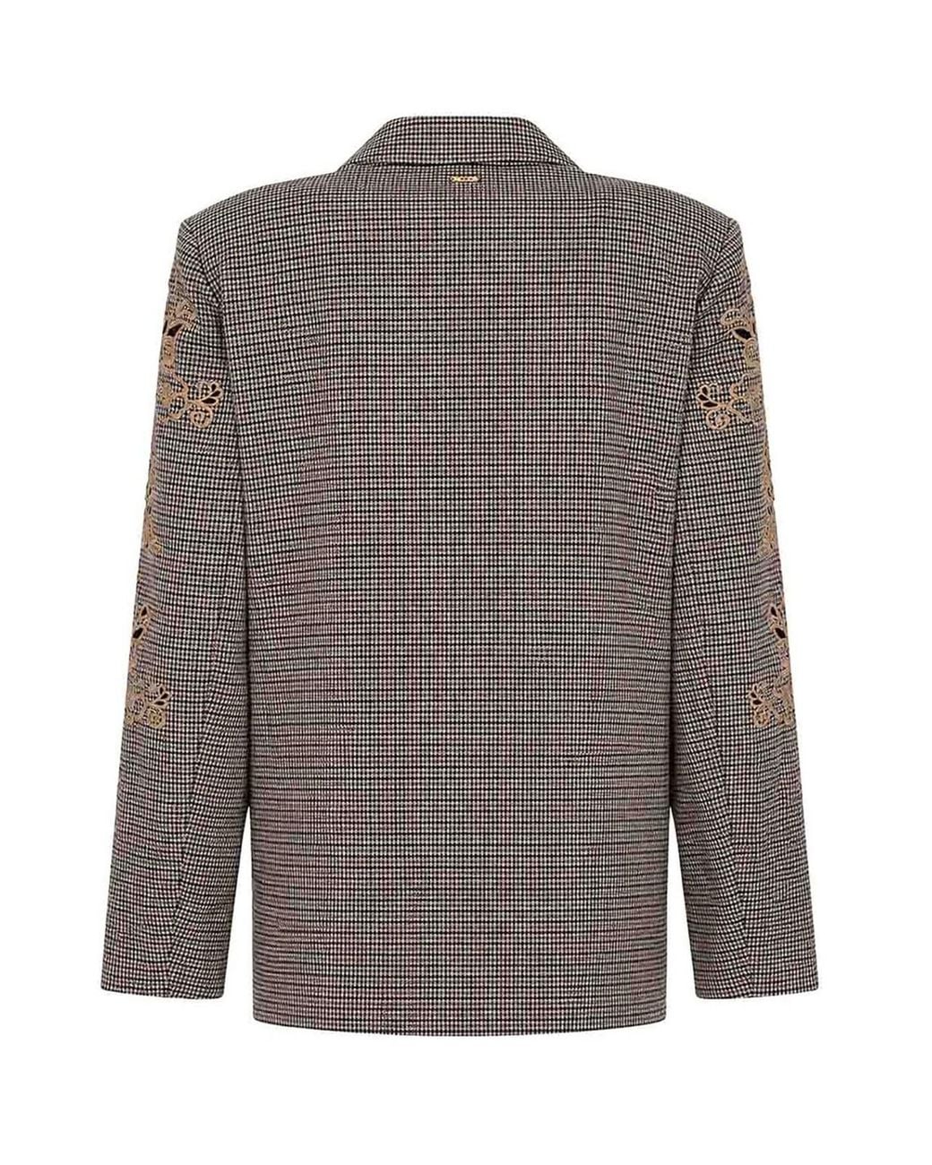 Twinset Brown Blazer Jacket