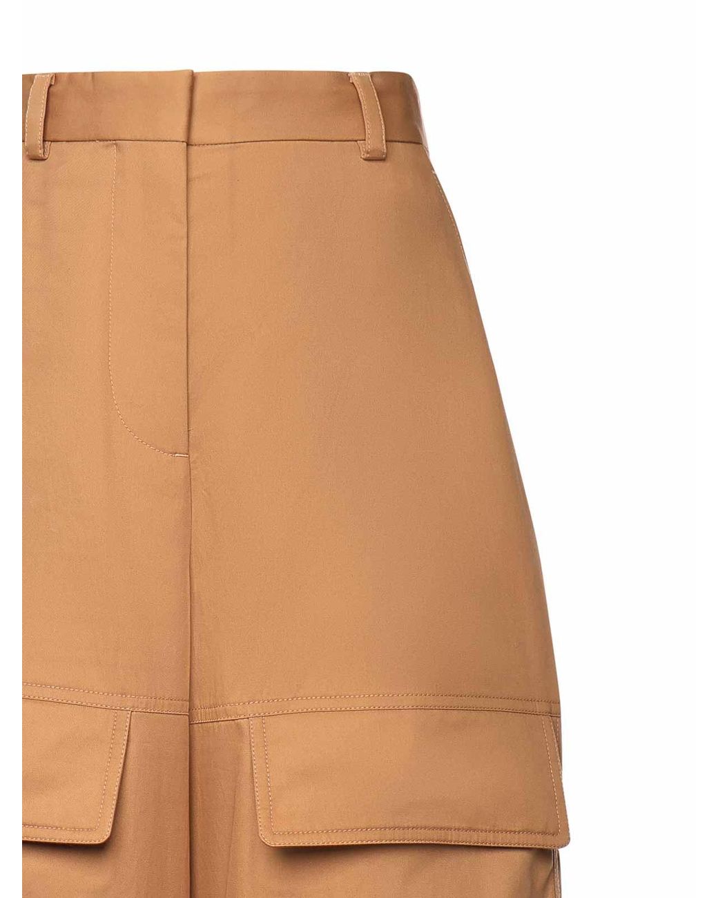 Stella McCartney Natural Cotton Cargo Pants