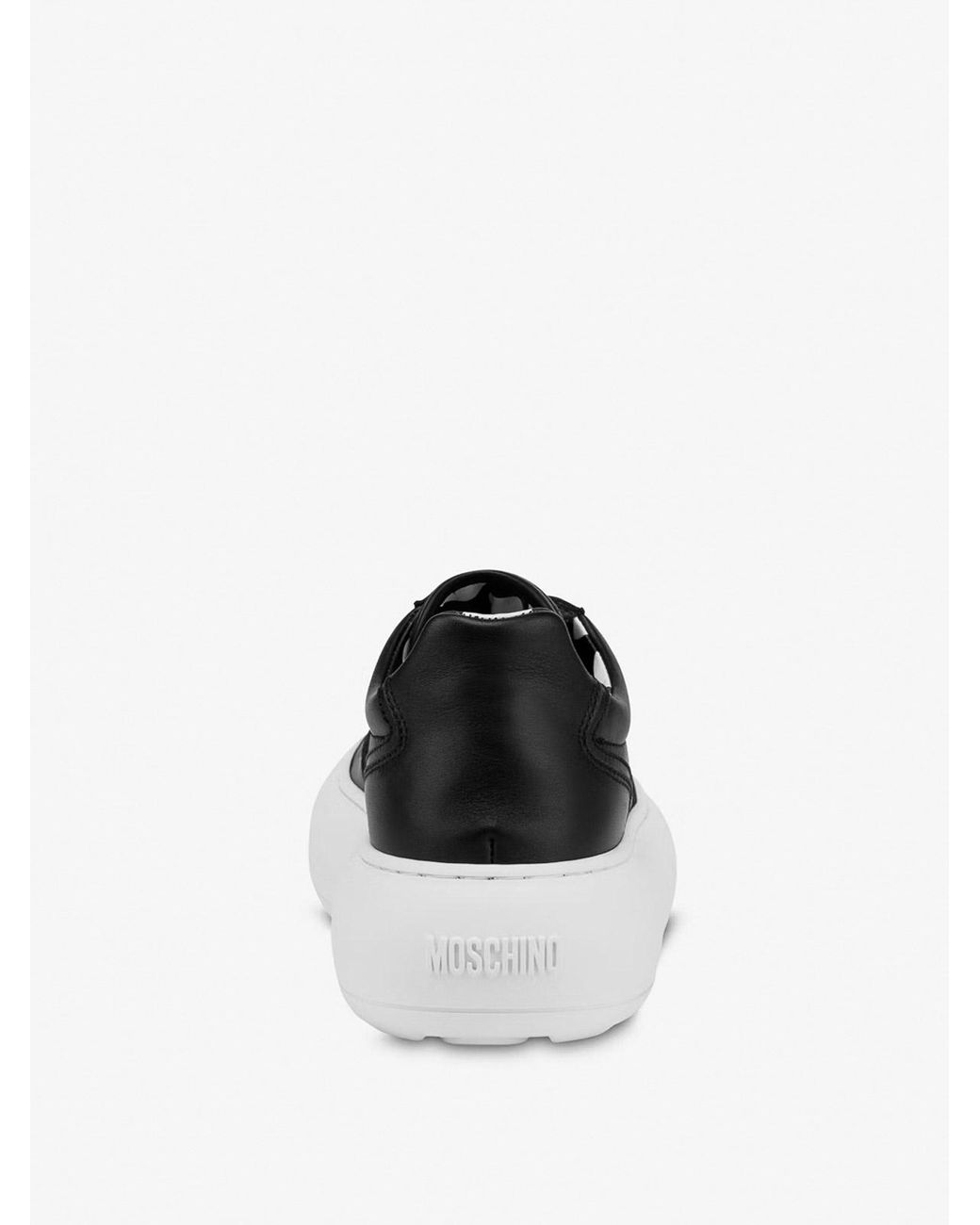 Moschino Black Becco Sneakers for men