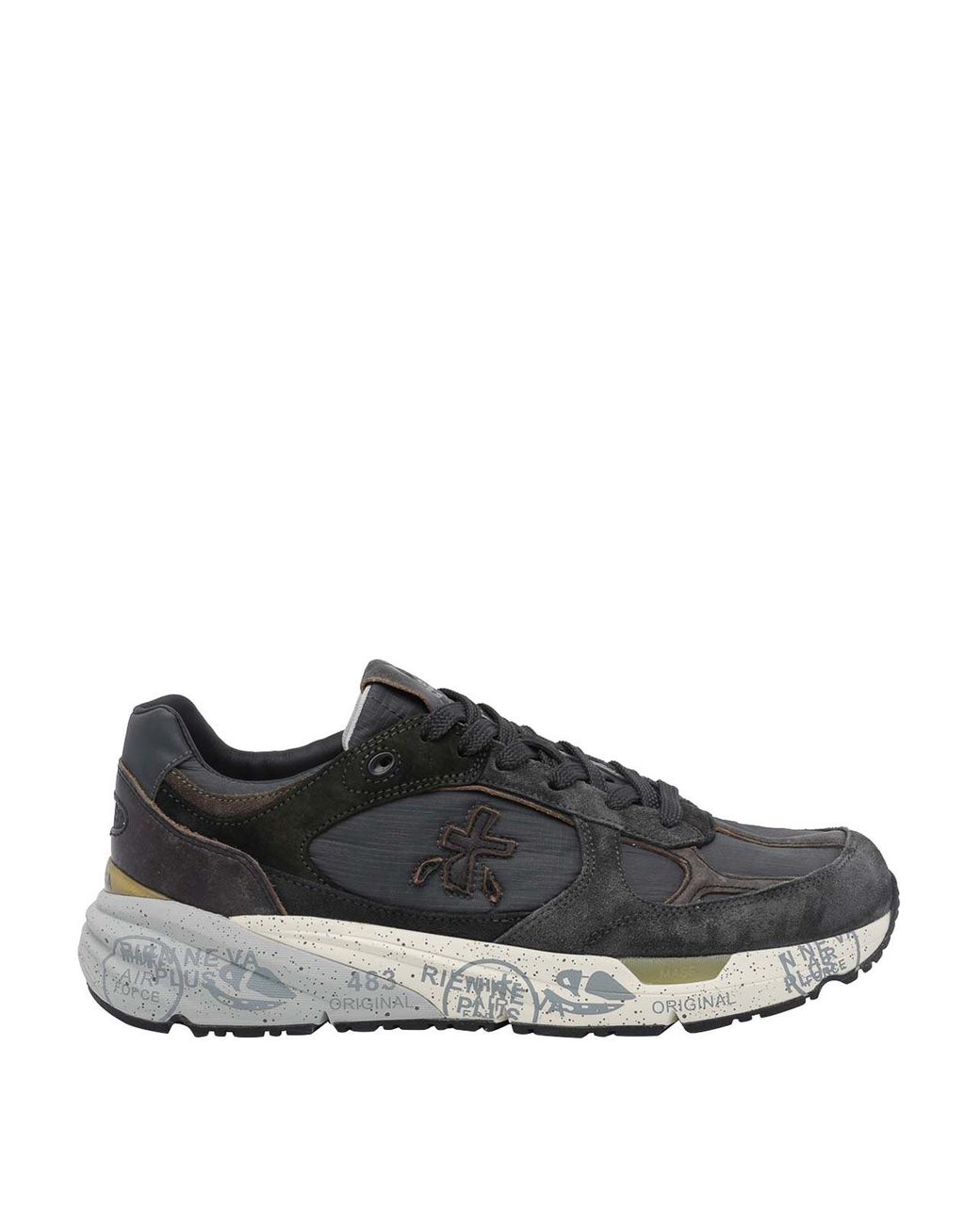 Premiata Black Mase Sneakers for men