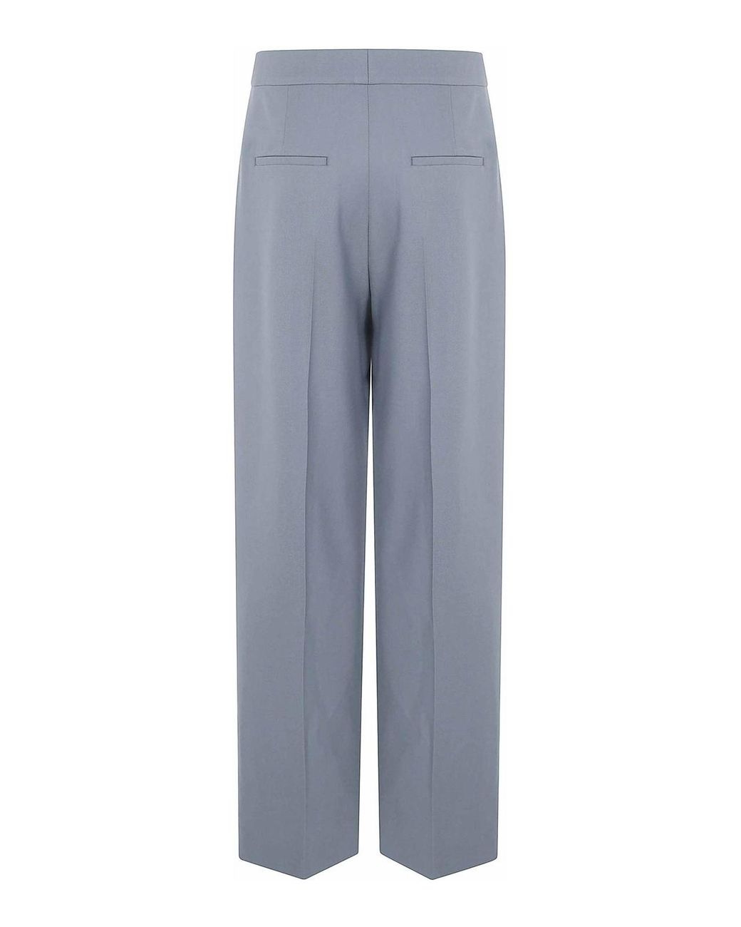 Chloé Gray Palace Wide Leg Trousers