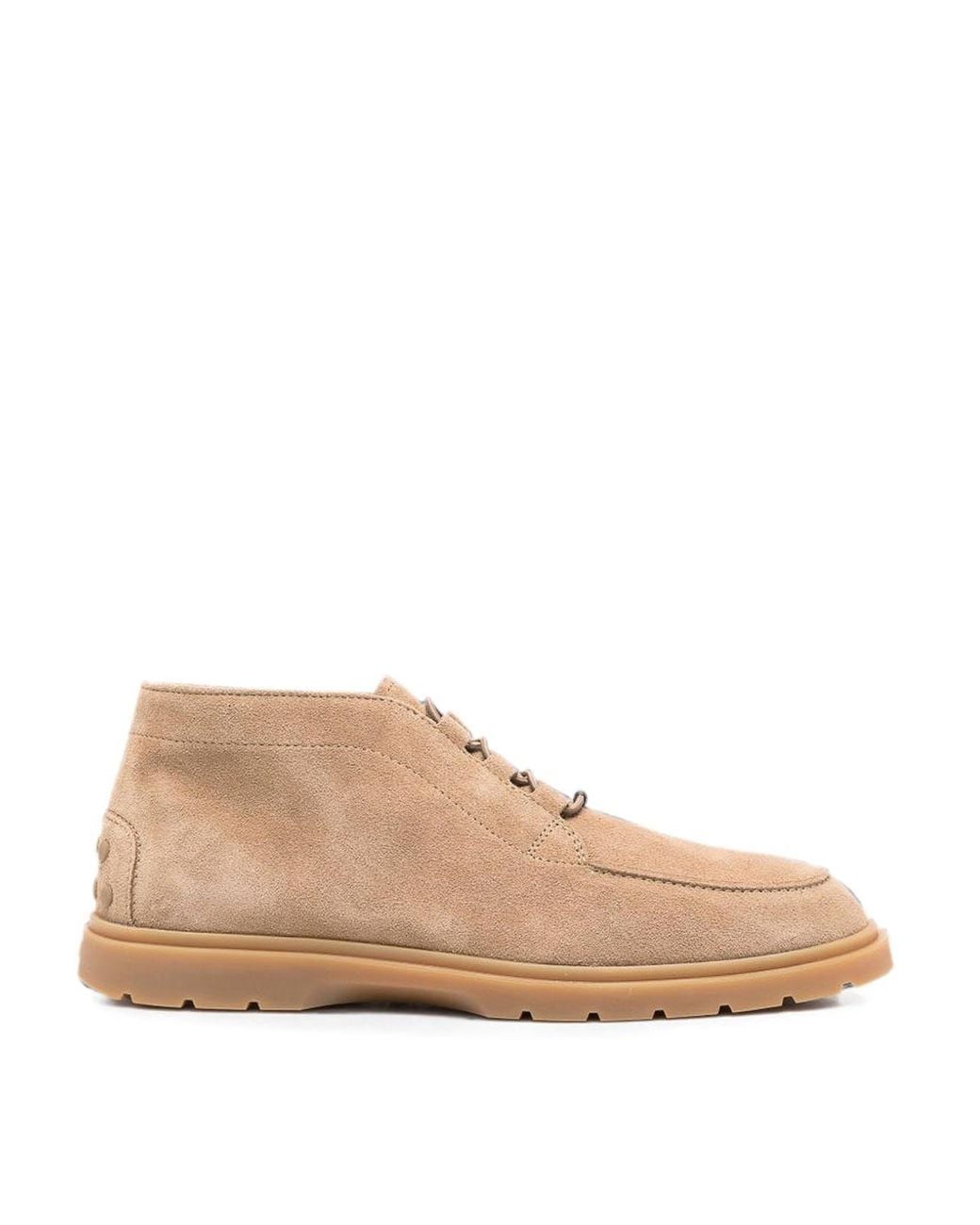 Tod's Natural Leather Desert Boots for men