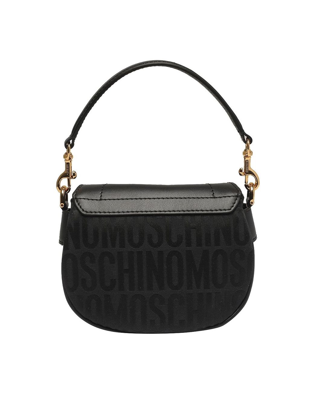 Moschino Black All Lover Logo Shoulder Bag