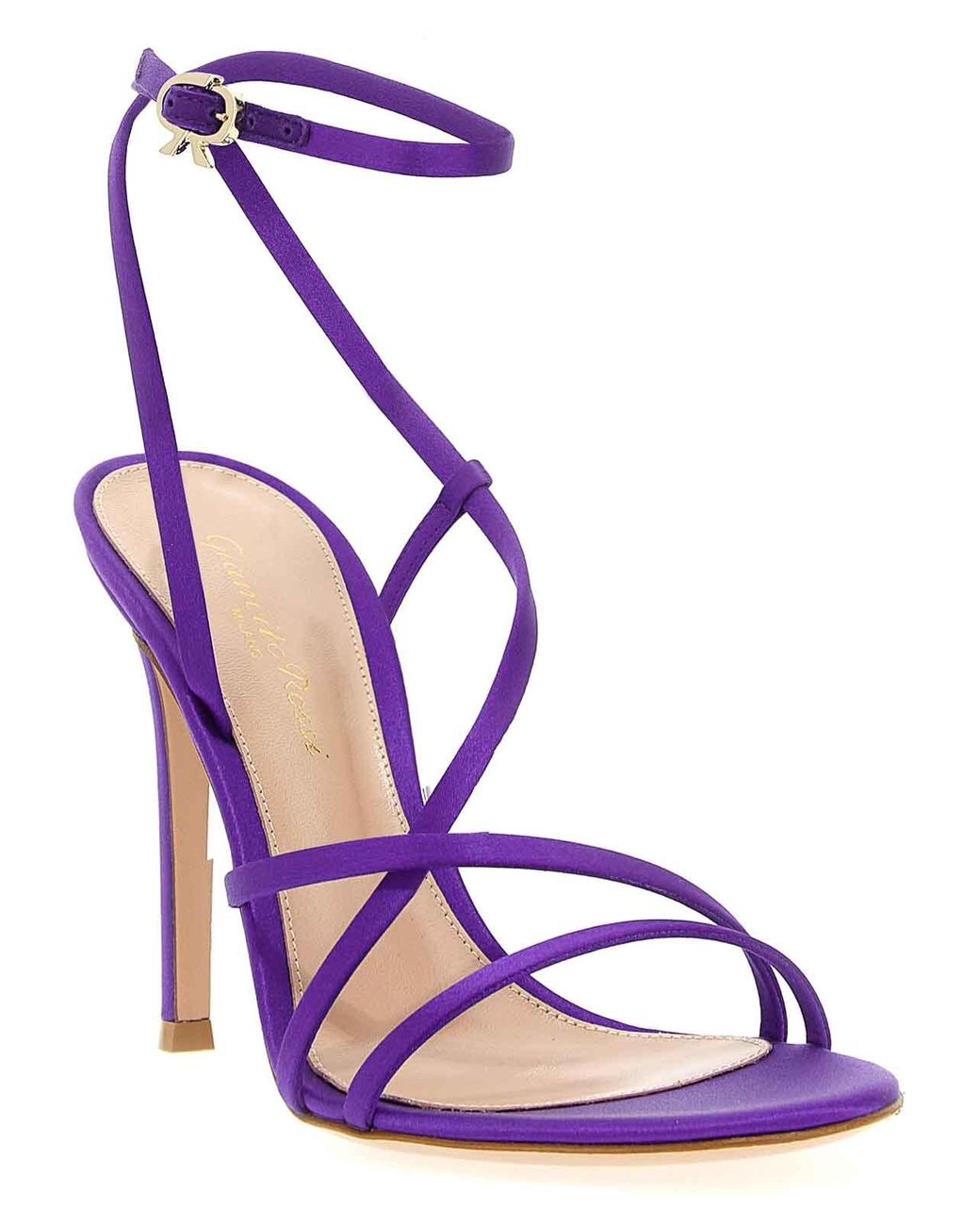 Gianvito Rossi Purple 100Mm Orchid Sandals