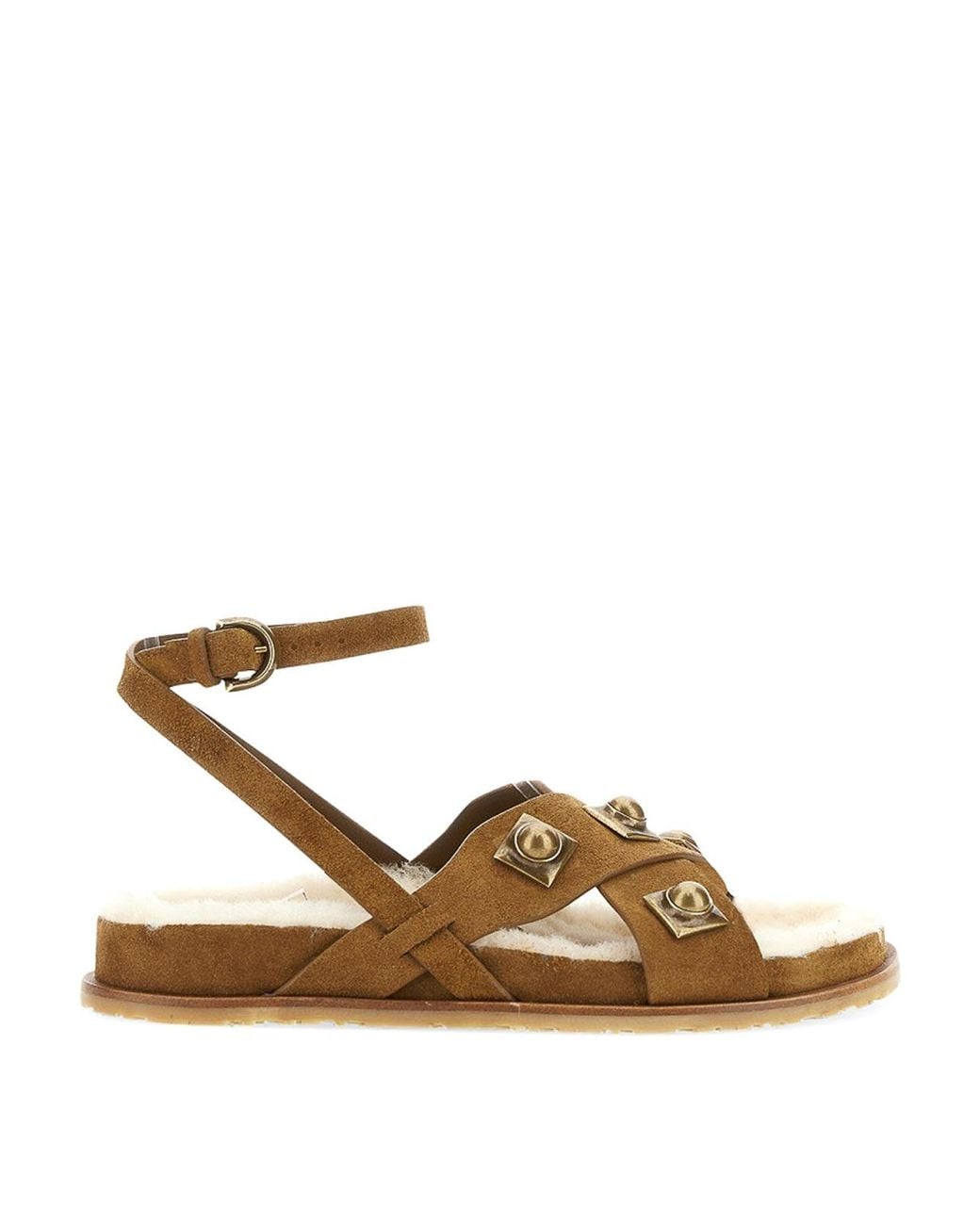 Etro Natural Crown Me Sandals