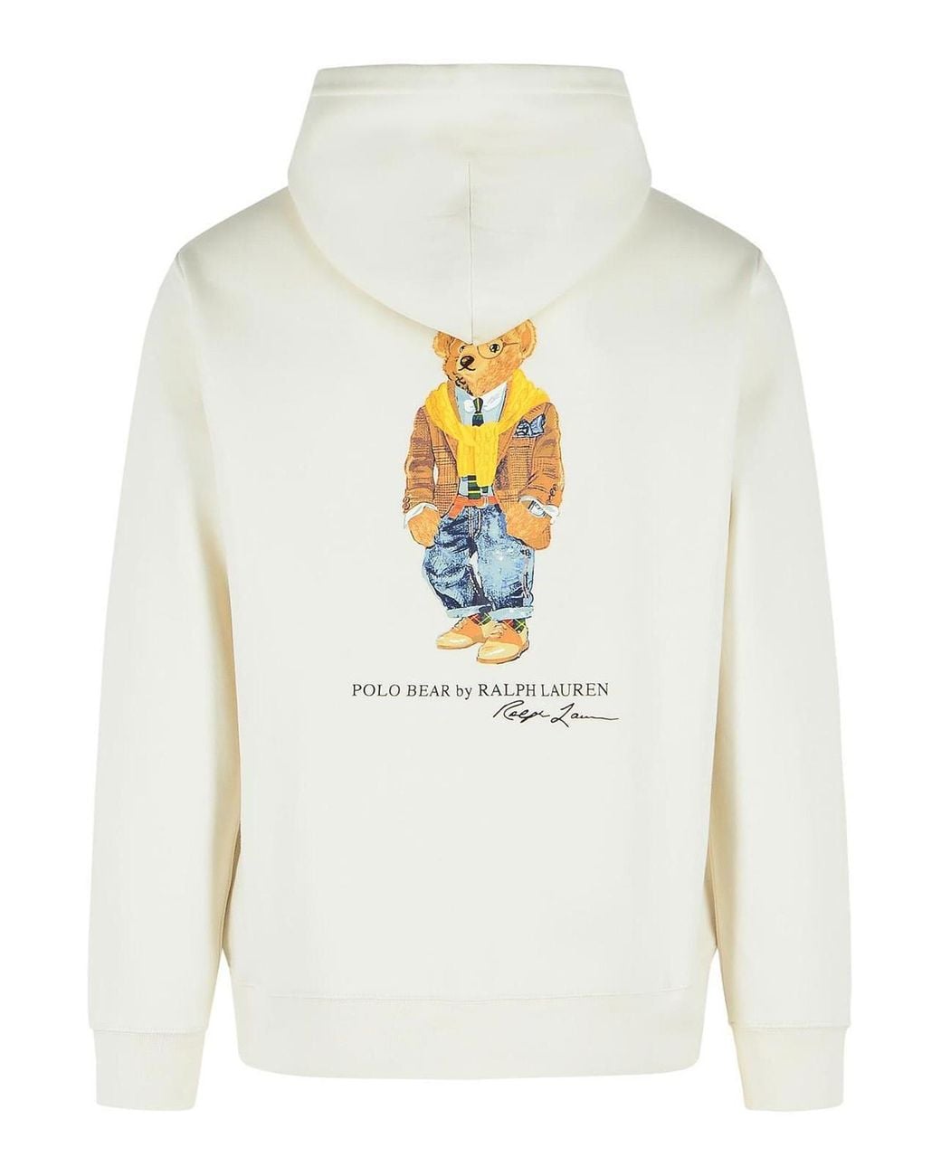 Polo Ralph Lauren White Cotton Blend Sweatshirt for men