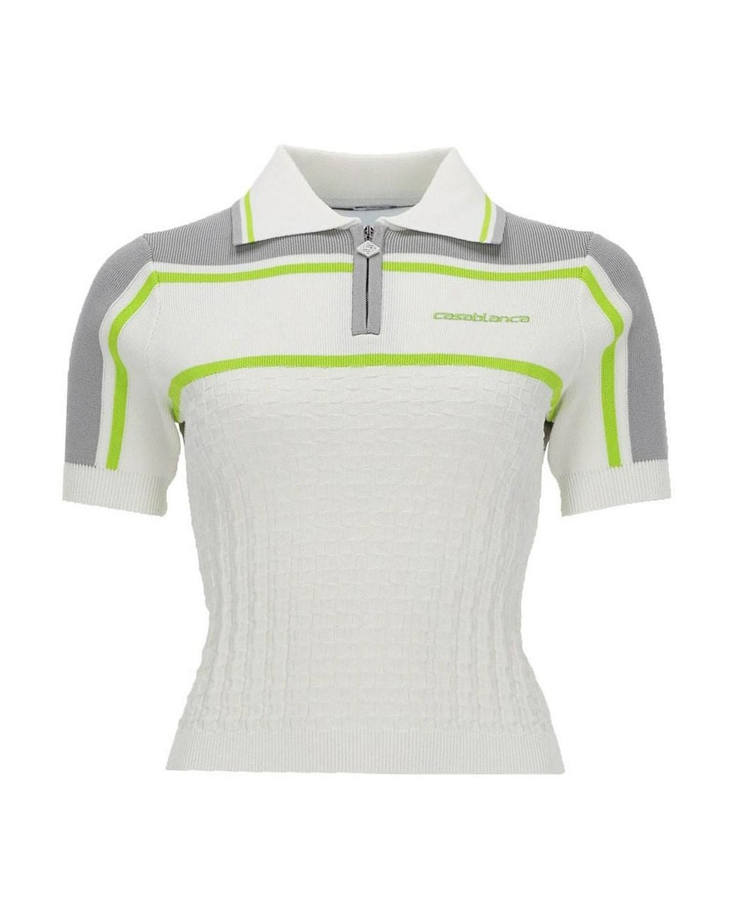 Casablanca White Polo Tennis