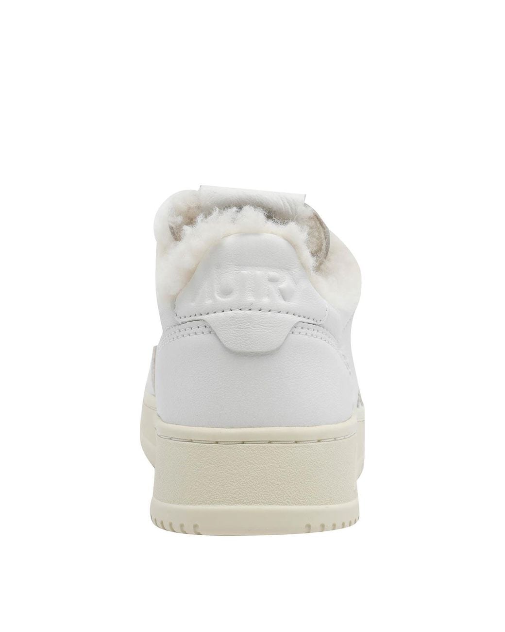 Autry White Medalist Low Sneakers