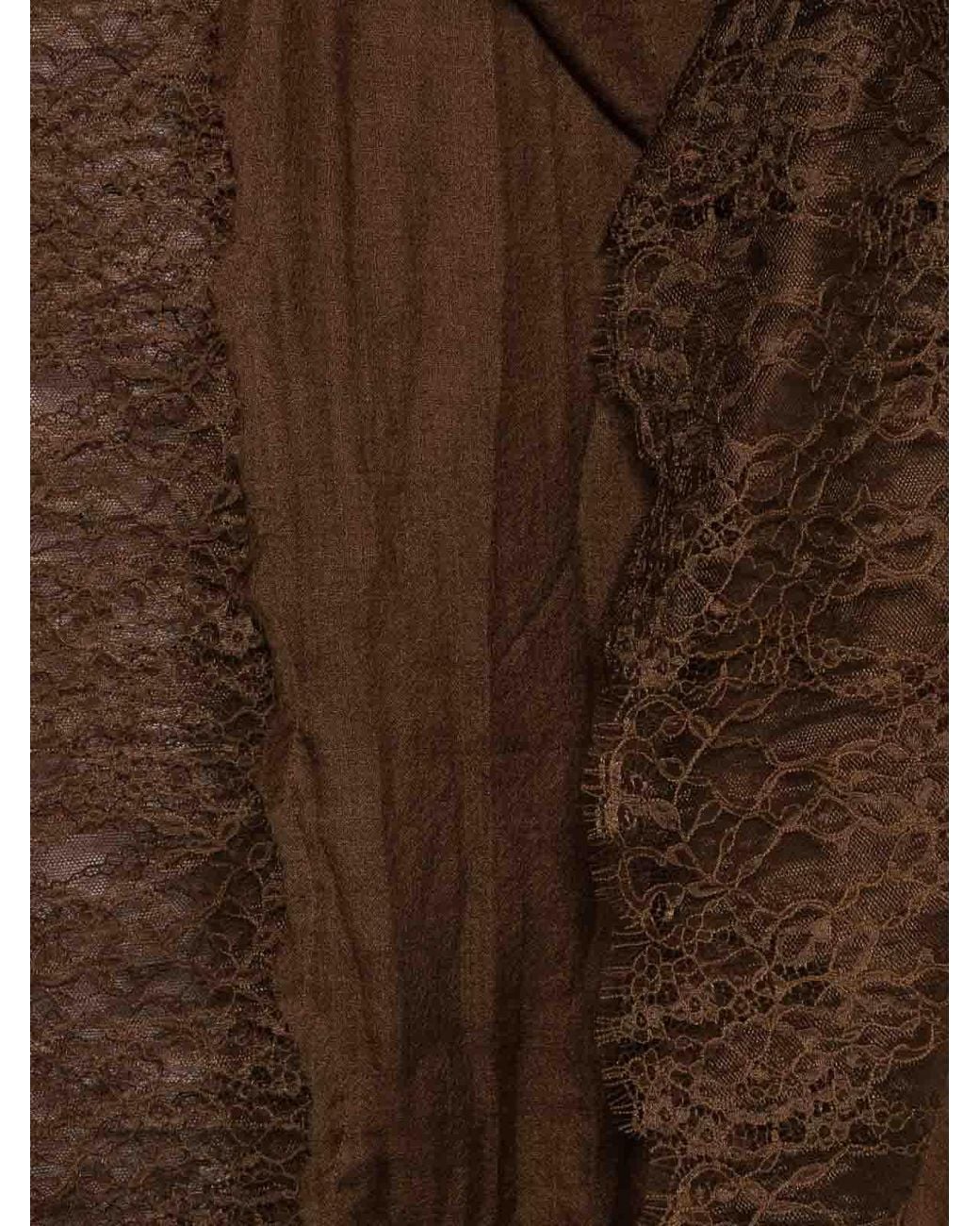 Sciarpa di Ermanno Scervino in Brown