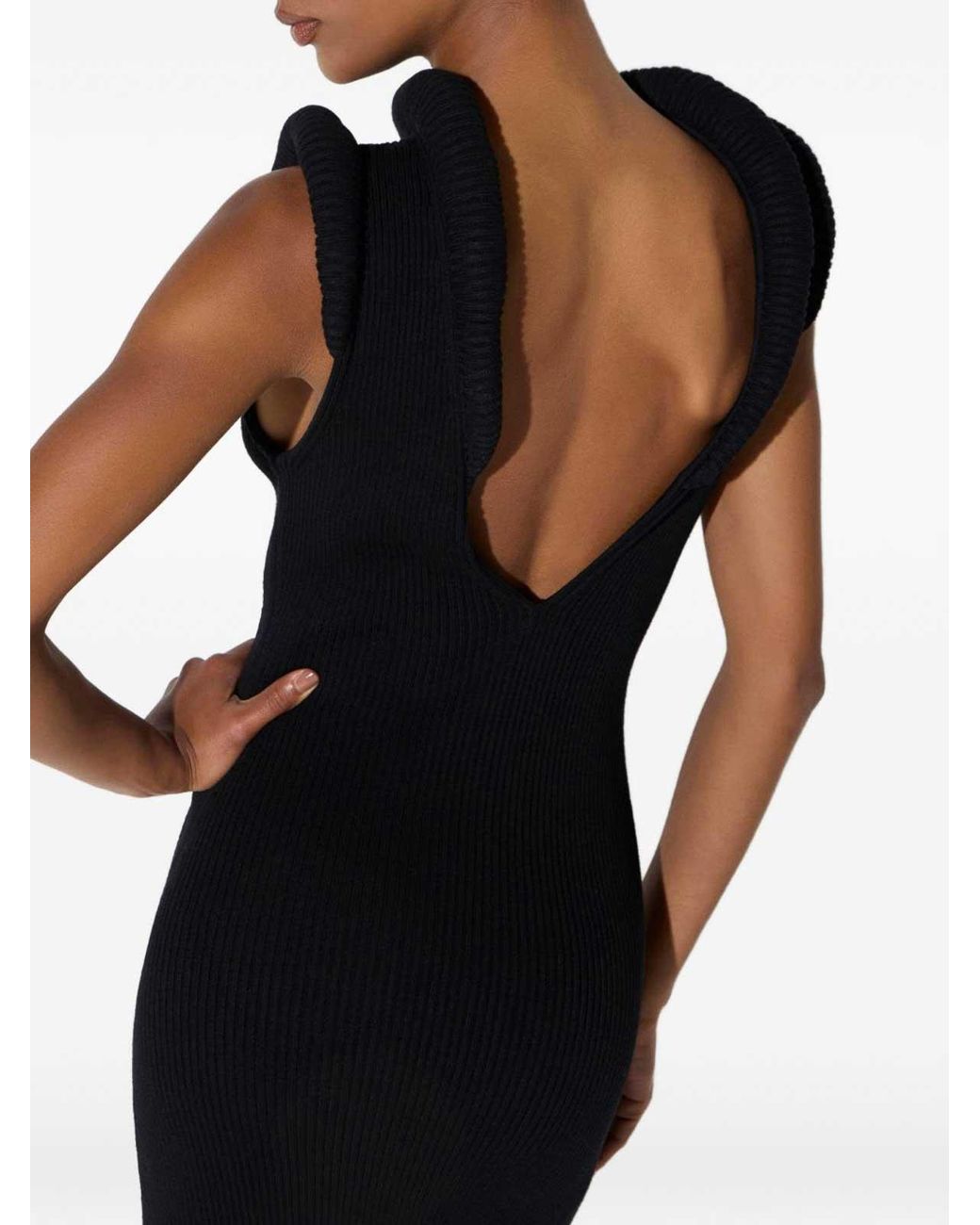 Elisabetta Franchi Black Elegant Maxi Dress