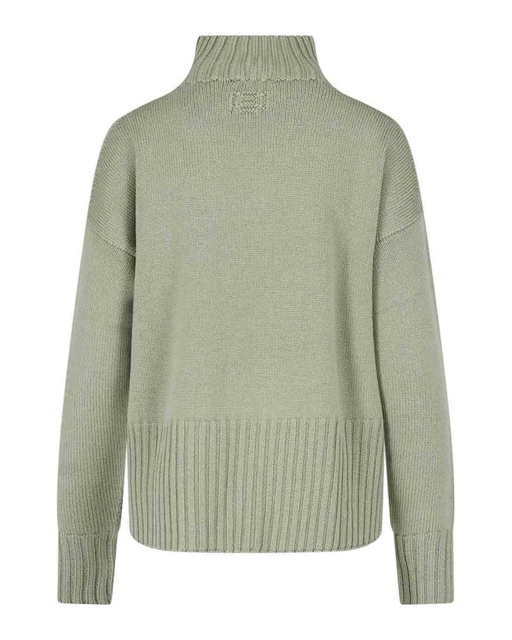 Drumohr Green Rollkragenpullover