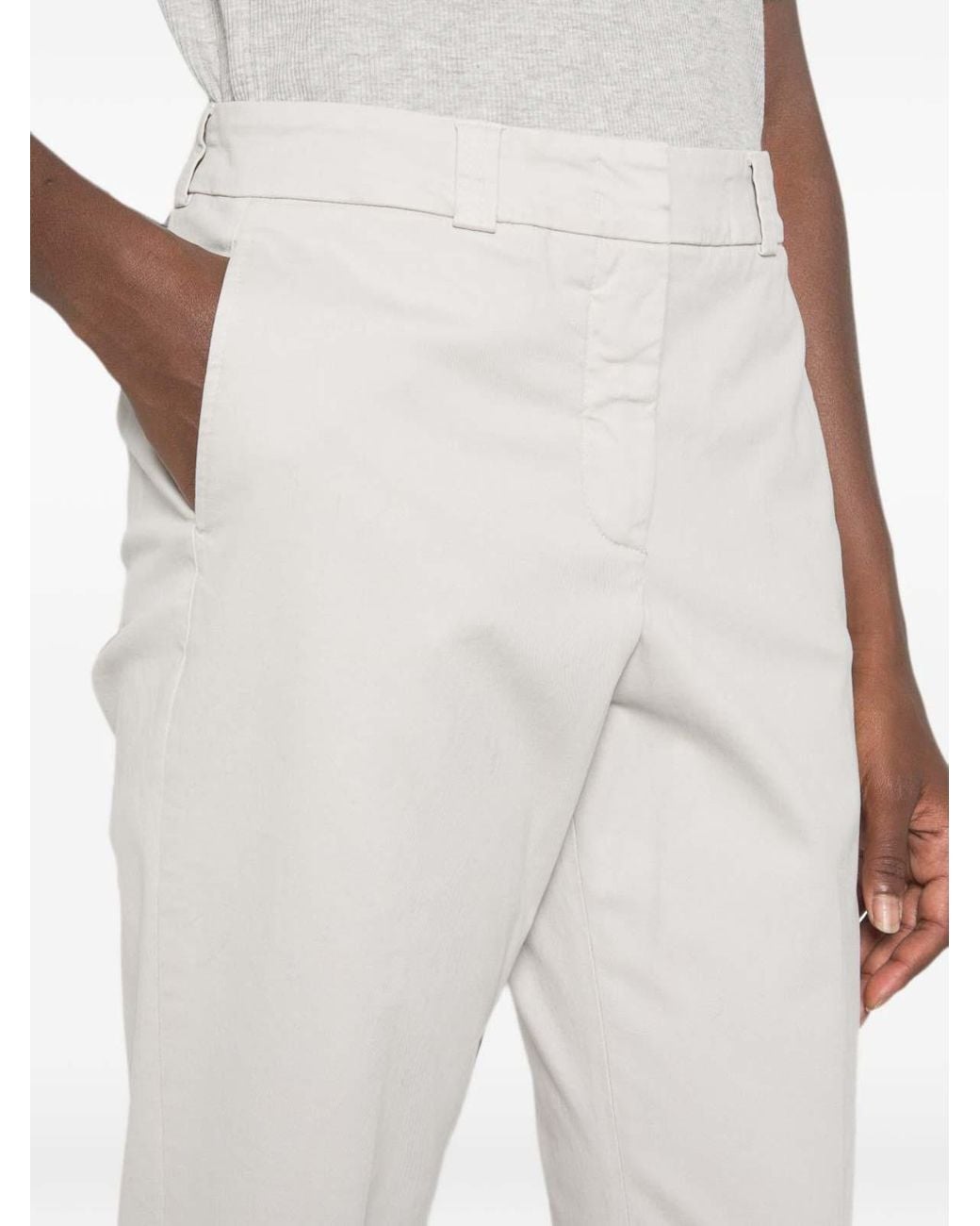 Peserico White Pants