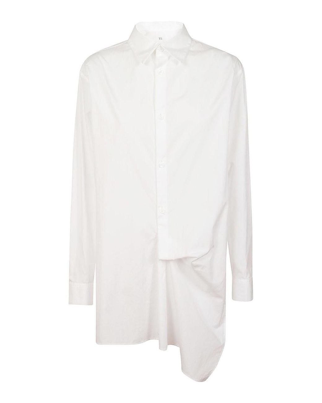 Yohji Yamamoto White Cotton Shirt