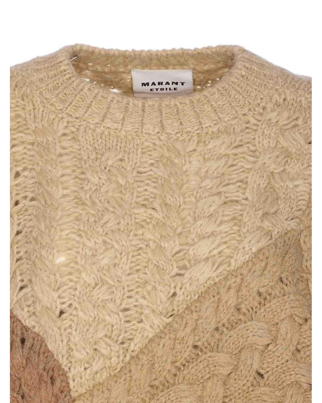 Isabel Marant Natural Daryl Knitted Sweater
