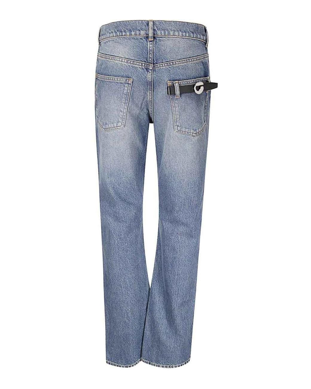 Coperni Blue Jeans With Belt