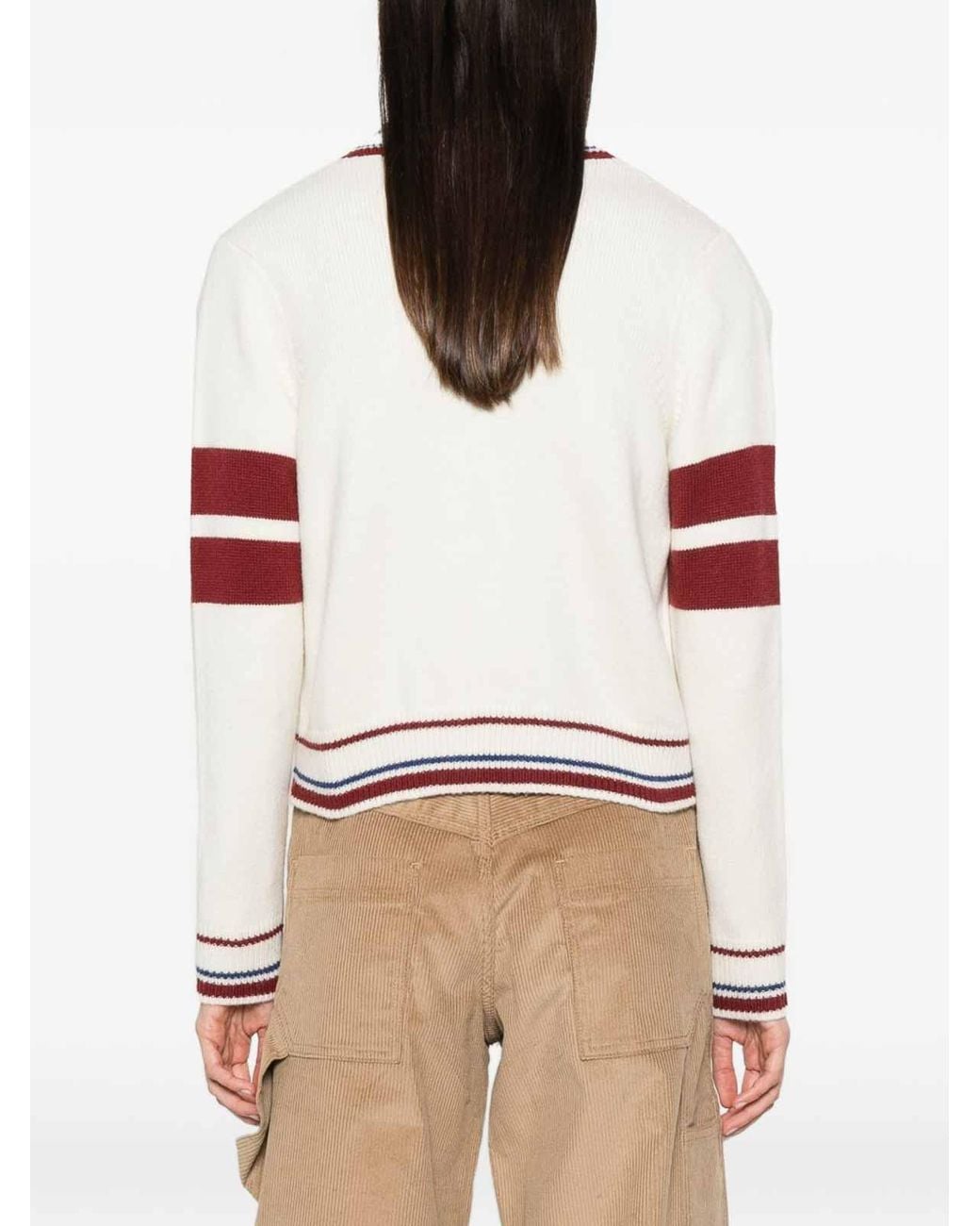 Off-White c/o Virgil Abloh White Knitted Cardigan