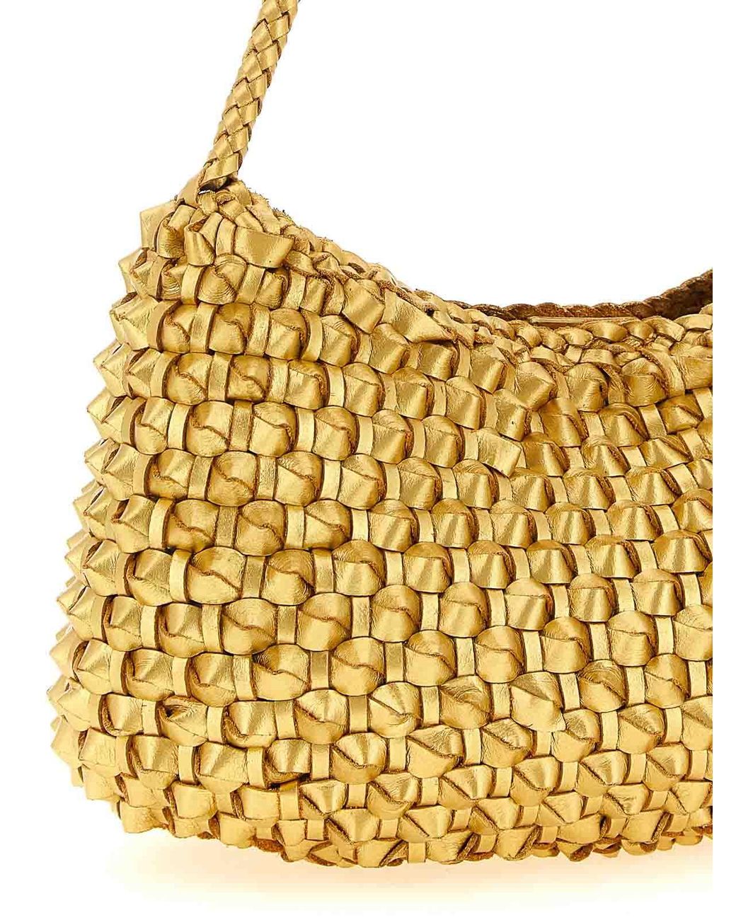Dragon Diffusion Metallic Basil Cactus Shoulder Bag