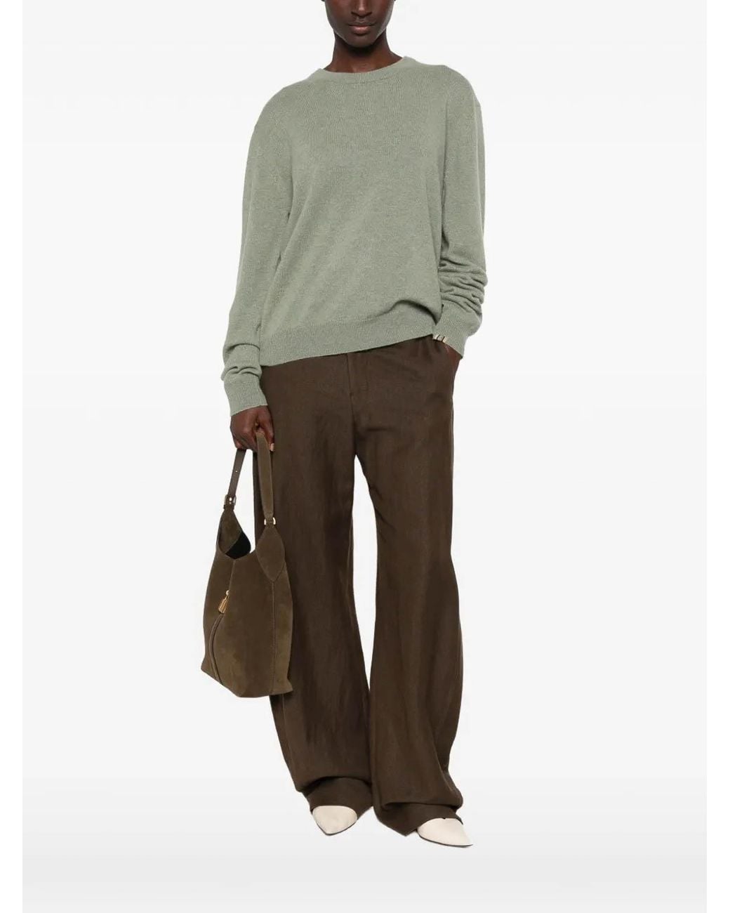 Extreme Cashmere Green Sweater Bishem