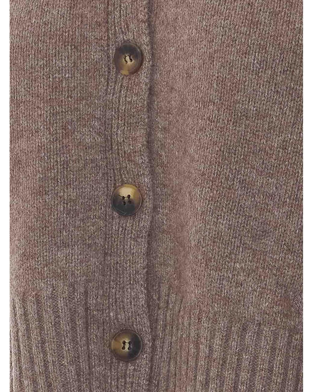 Loulou de Saison Brown Remus Cardigan