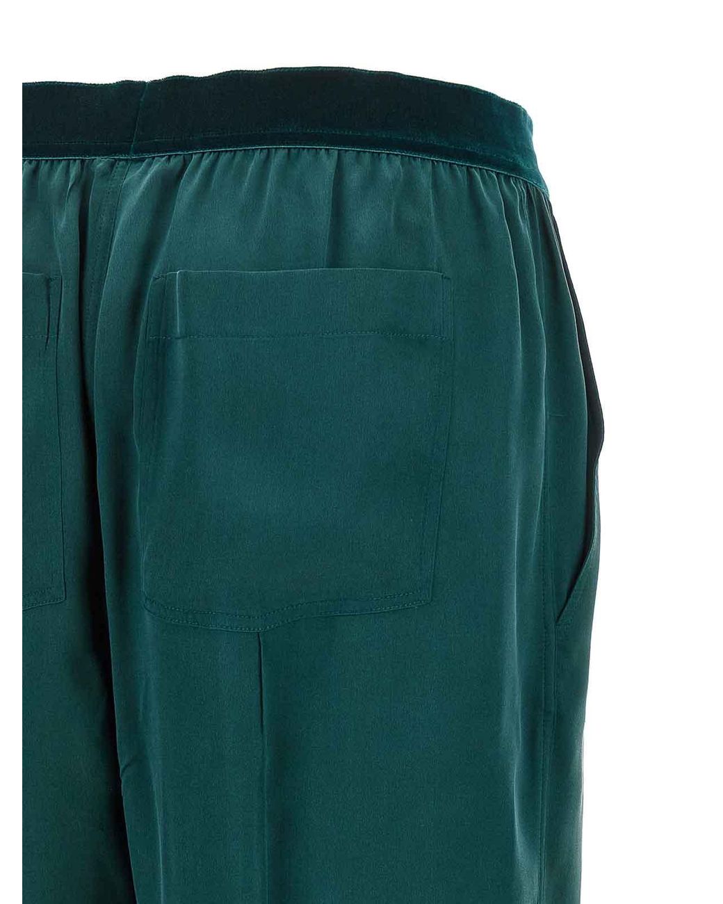 Tom Ford Green Silk Trousers