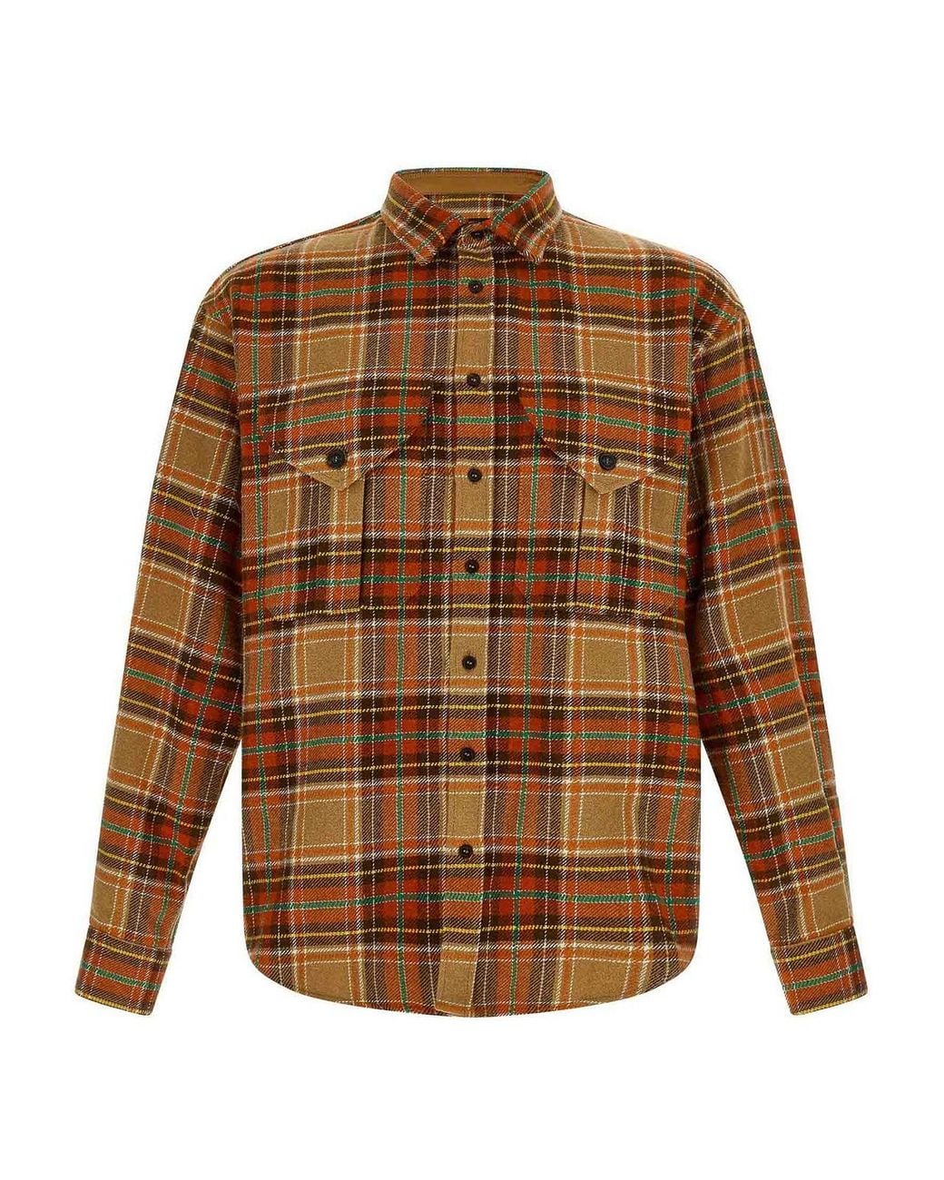 DSquared² Brown D2 Cottage Military' Shirt for men
