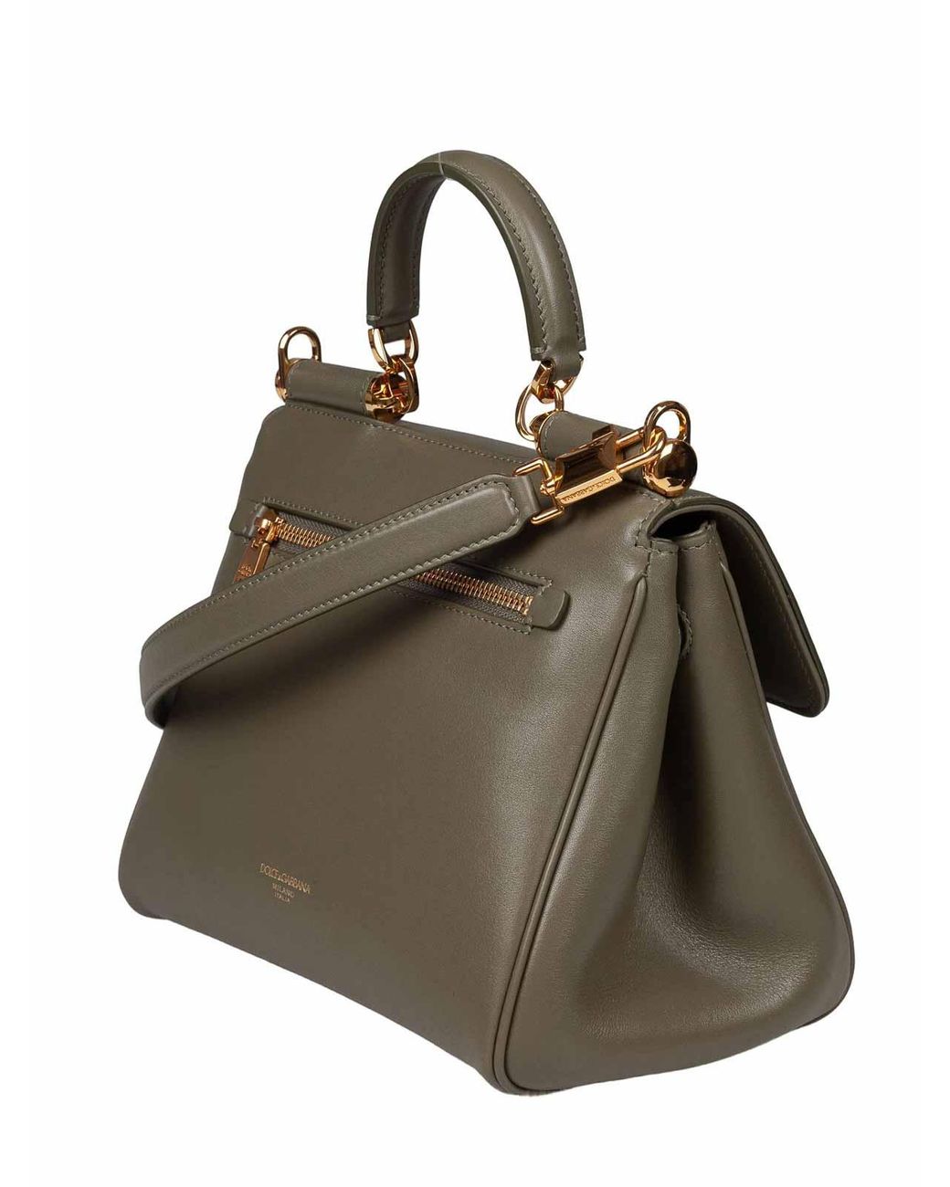 Dolce & Gabbana Metallic Dolce E Gabbana My Sicily Handbag