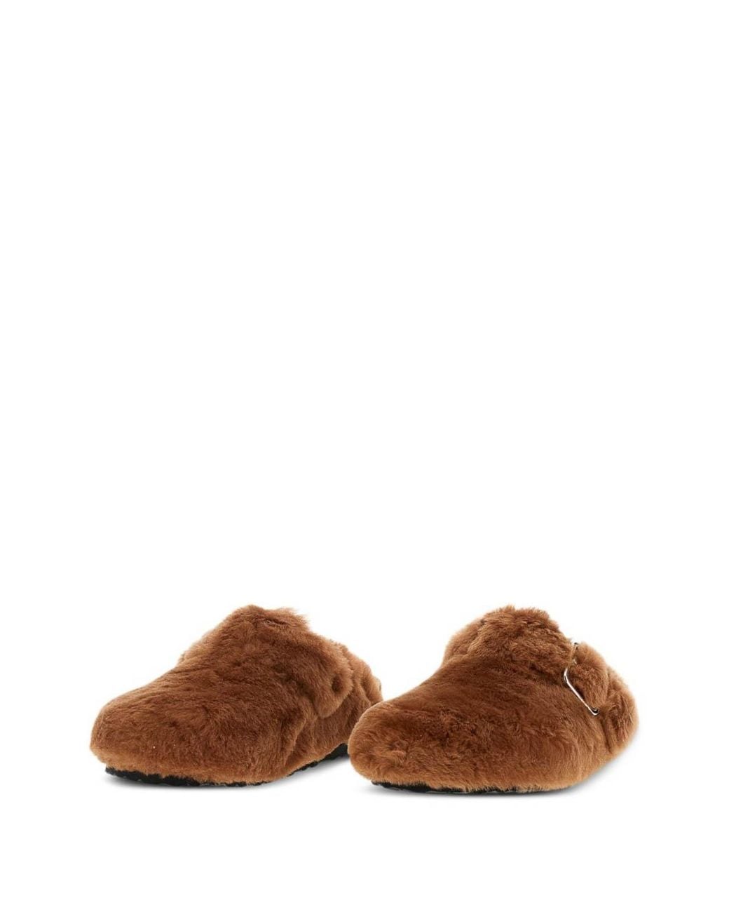Birkenstock Brown Mules With Ankle Strap