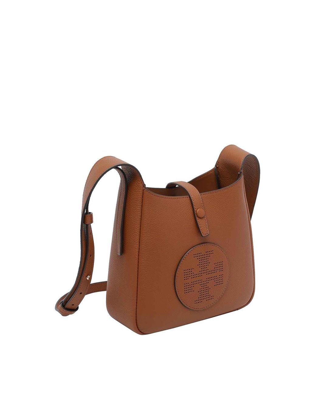 Tory Burch Brown Miller Swing Bucket Bag
