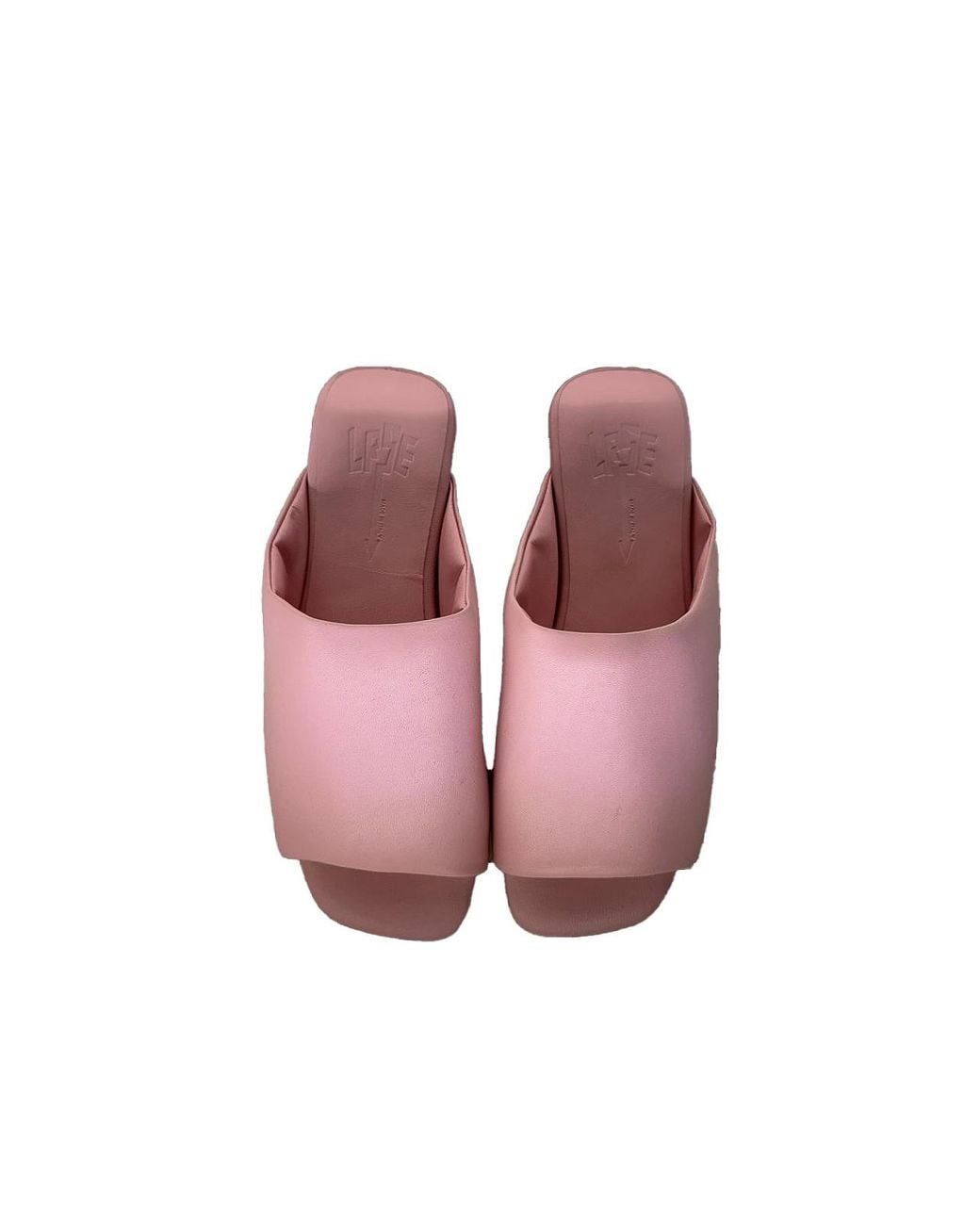 LA ROSE Pink Sabot Nappa