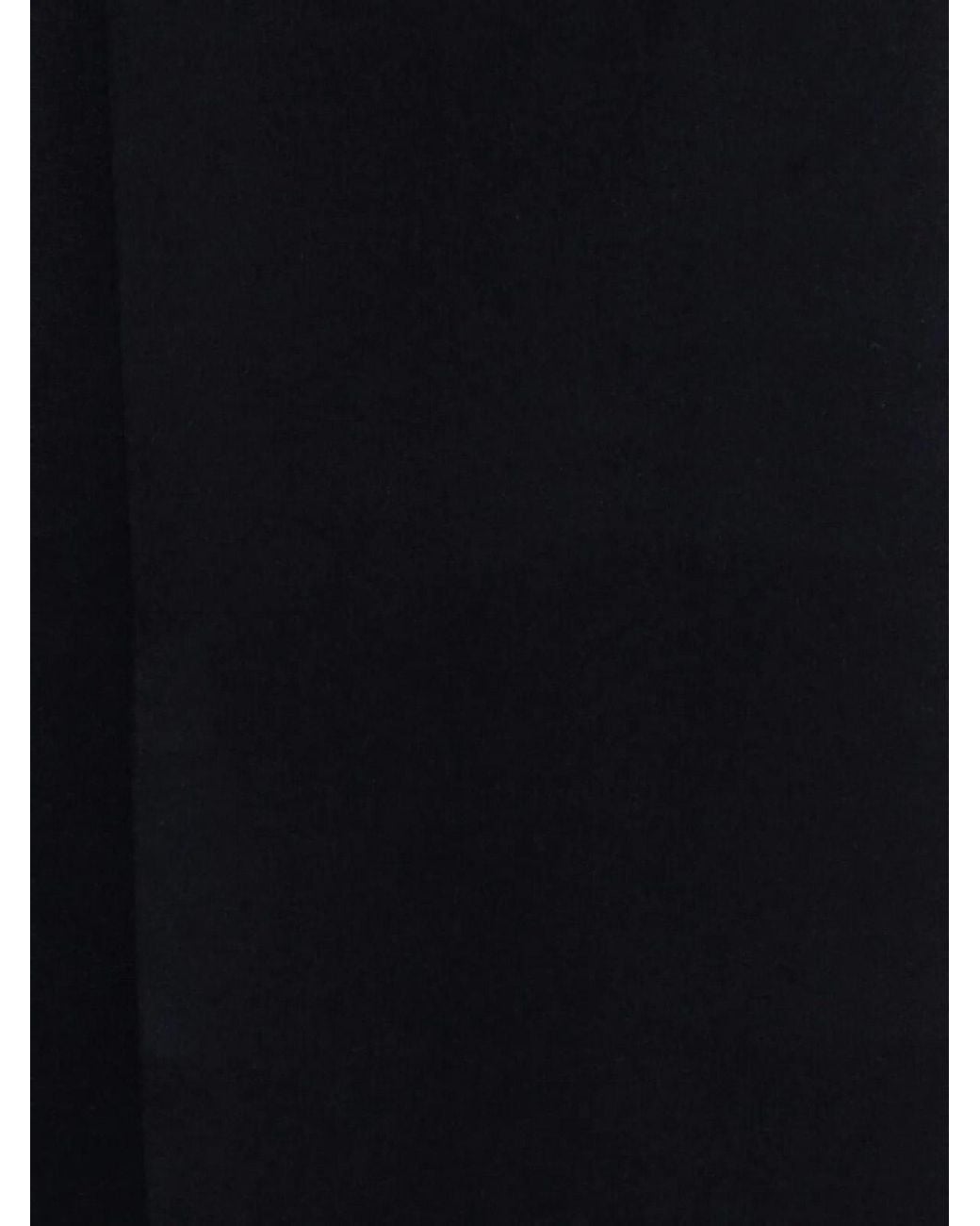 Max Mara Black Monogram Embroidered Cashmere Stole